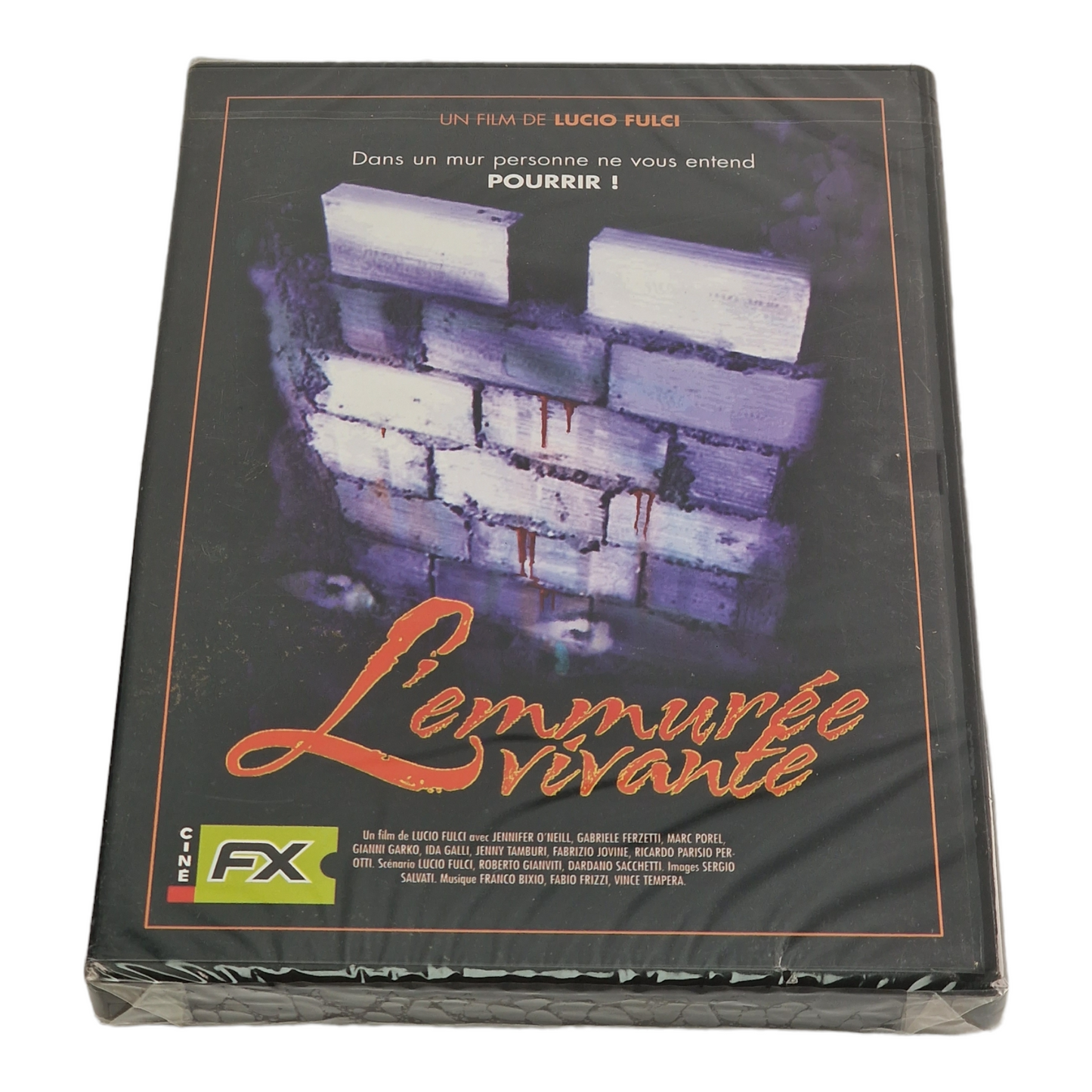 L'Emmuree Vivante DVD - Lucio Fulci dition NEO Publishing Region 2