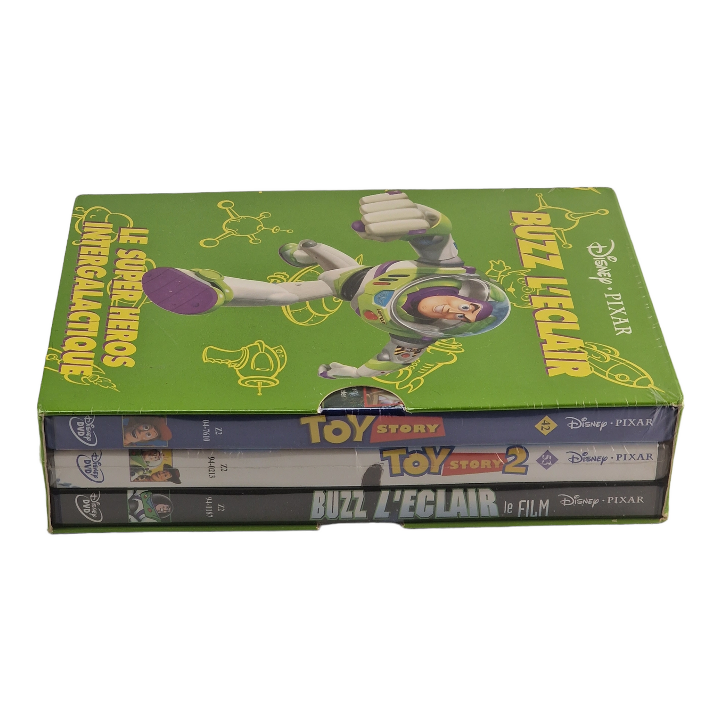Coffret Buzz l'éclair Toy Story 1 Toy Story 2 Buzz l'éclair Coffret DVD 2001