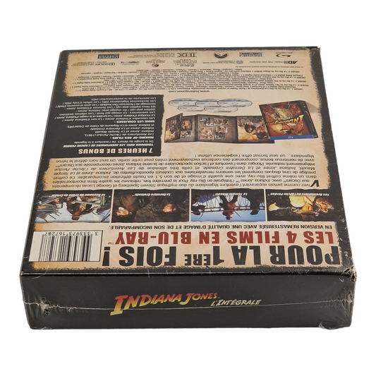 Indiana Jones - Intégrale 4 films (1981-2008) - DigiPack Blu-ray - Zone B - vue 3