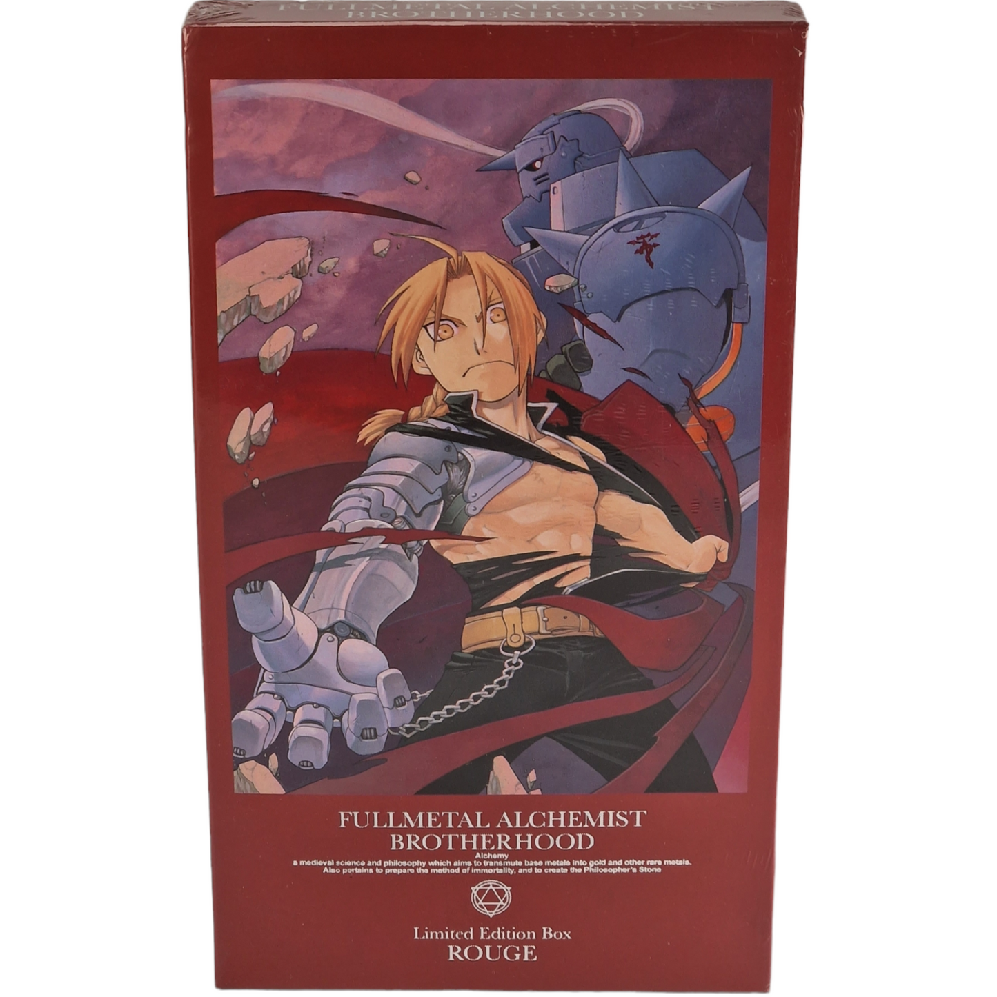 Fullmetal Alchemist Brotherhood -Coffret 9 DVD - Partie 1 - Edt Ltd Box Rouge 2