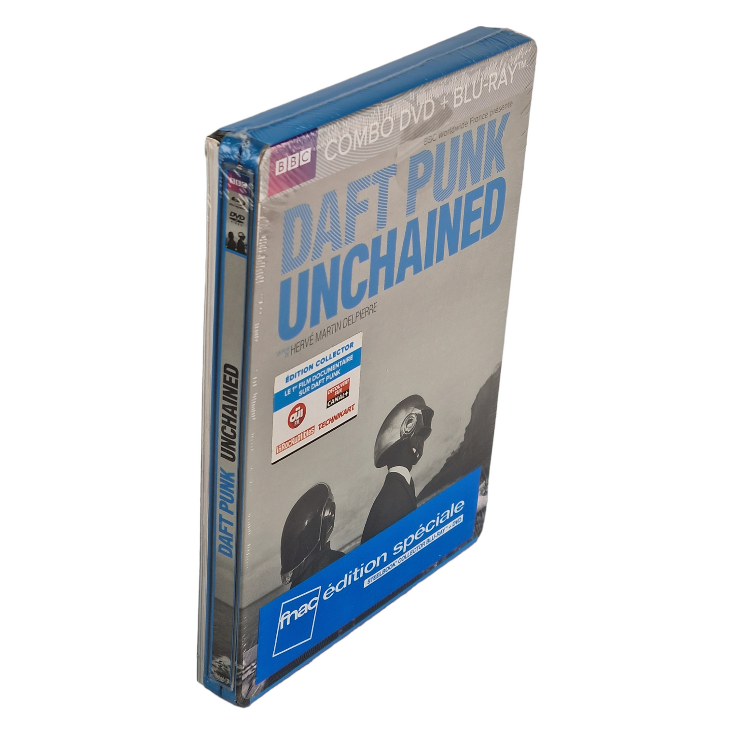 Daft Punk Unchained (2015) (Steelbook Edition) (Blu-Ray & DVD Combo) Reg.A/B/C