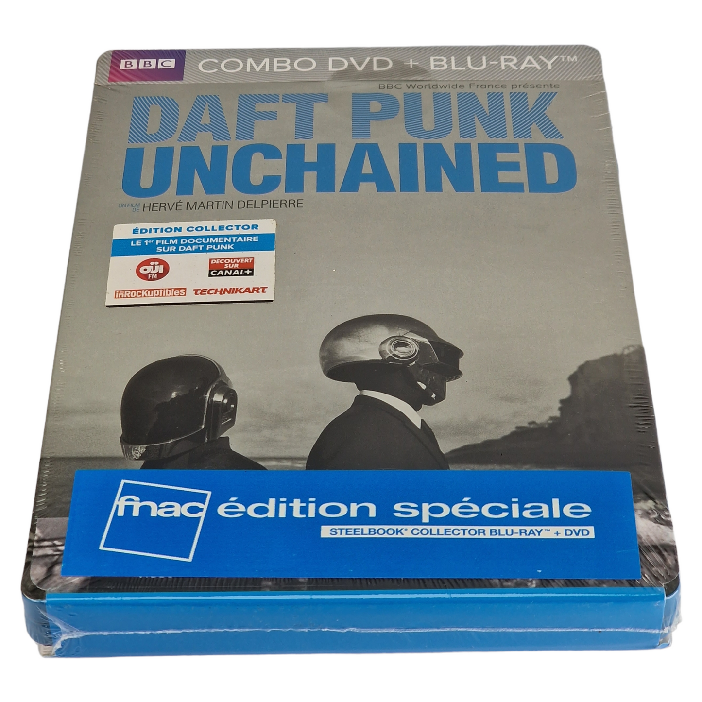 Daft Punk Unchained (2015) (Steelbook Edition) (Blu-Ray & DVD Combo) Reg.A/B/C