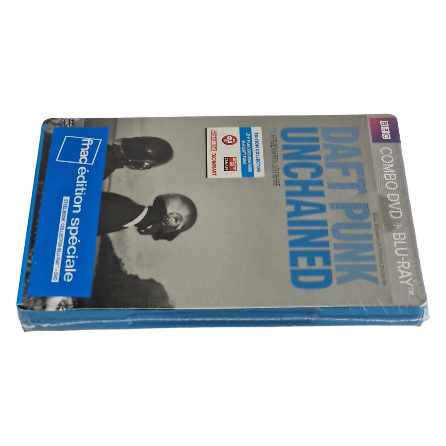 Daft Punk Unchained (2015) (Steelbook Edition) (Blu-Ray & DVD Combo) Reg.A/B/C
