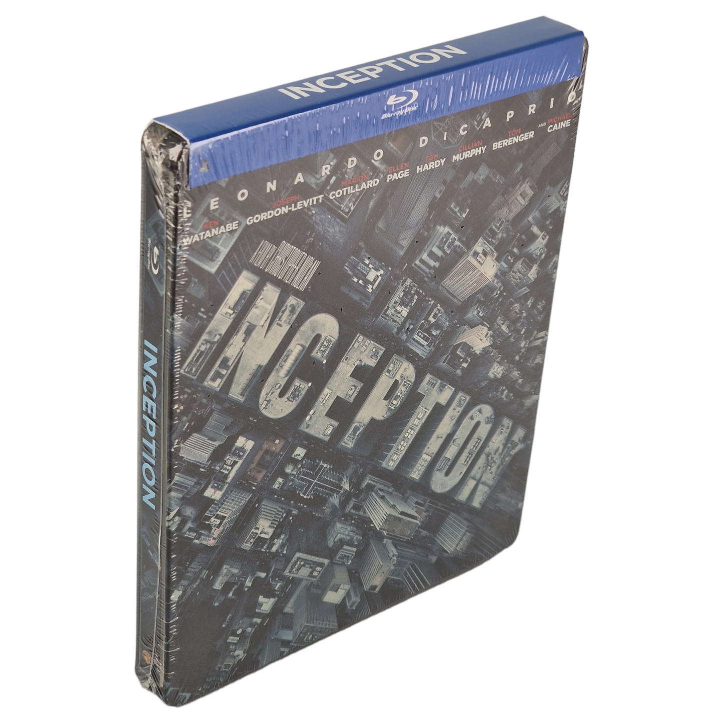 Inception Leonardo DiCaprio 2010 SteelBook Blu-ray Christopher Nolan Zone Libre