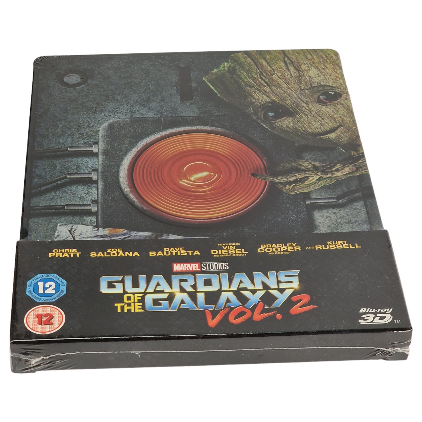 Guardians of the Galaxy, Vol. 2 Blu-ray 3D + Blu-ray SteelBook Zavvi Zone Libre
