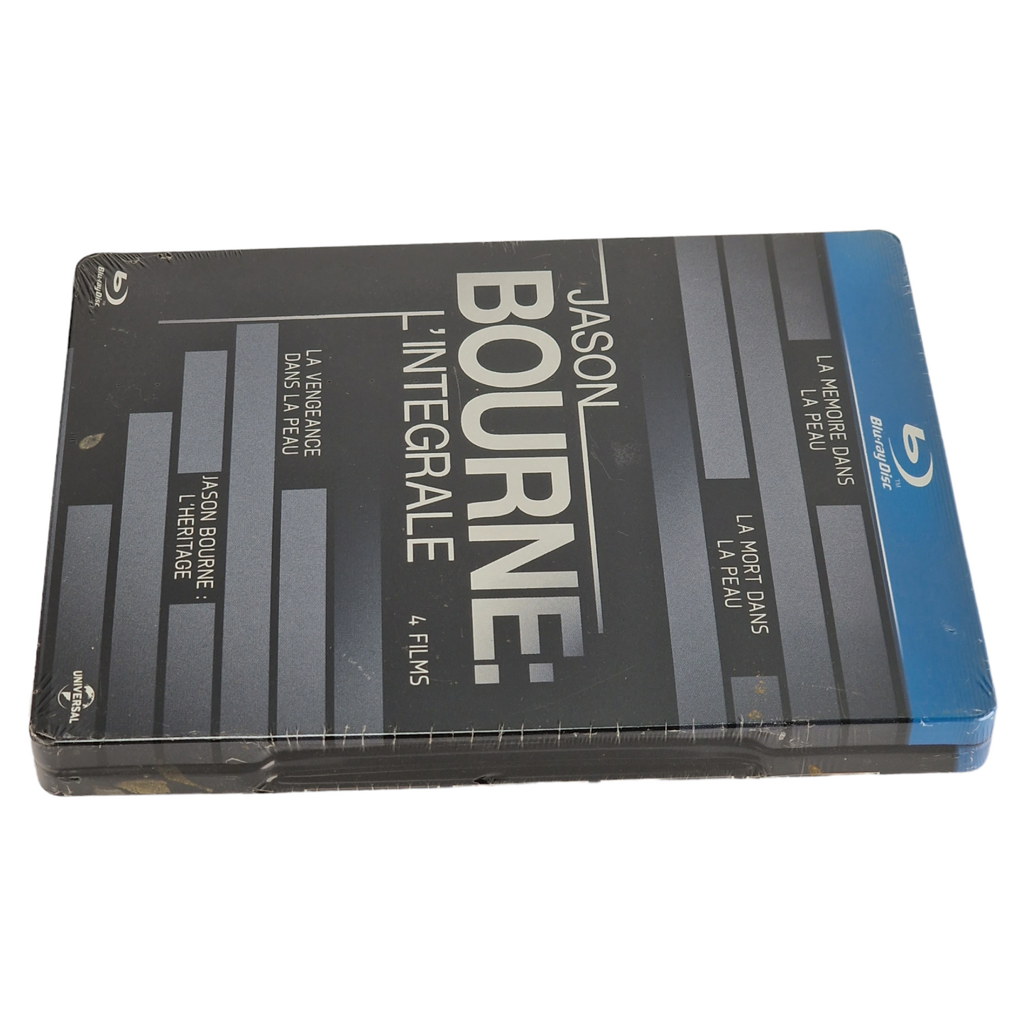 Jason Bourne 1.2.3.4 Films Blu-ray SteelBook Coffret Matt Damon Zone Libre 2013