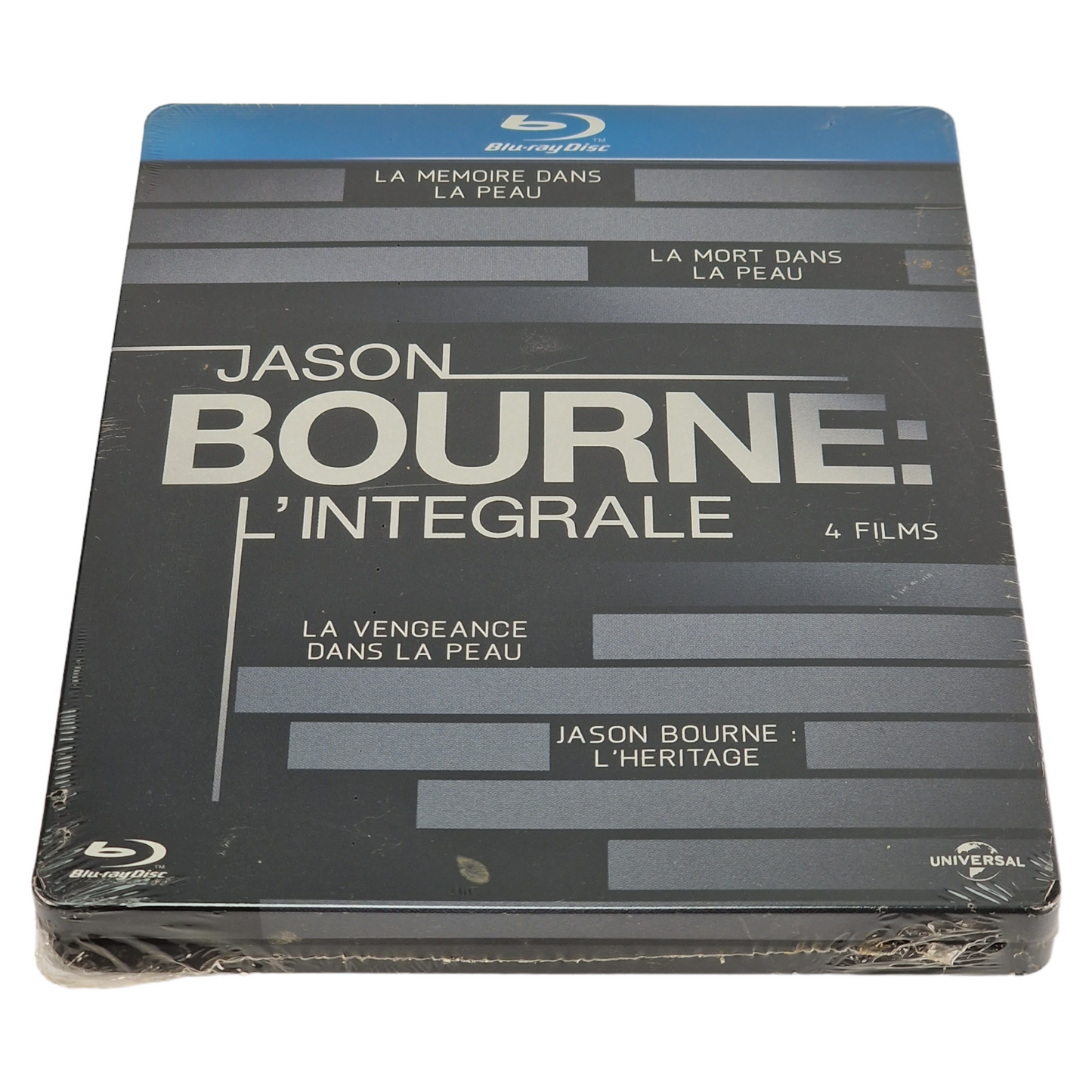 Jason Bourne 1.2.3.4 Films Blu-ray SteelBook Coffret Matt Damon Zone Libre 2013