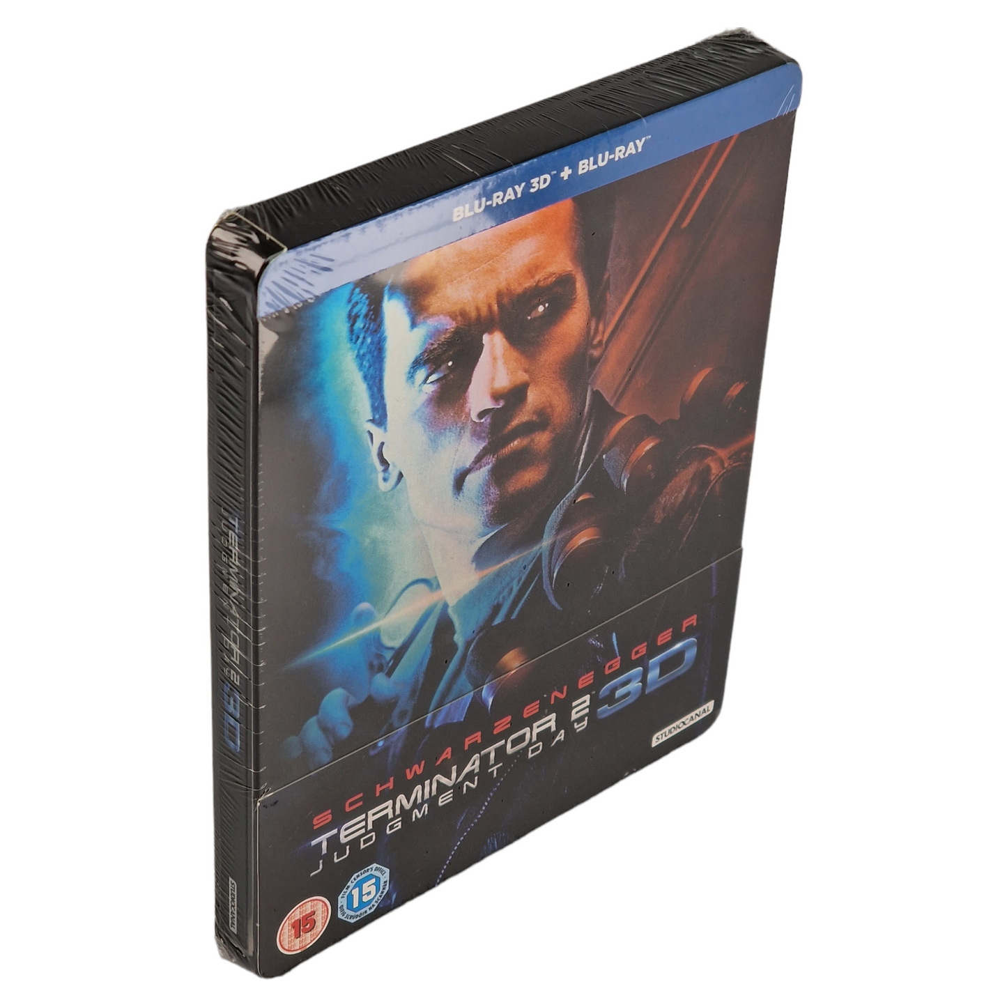 Terminator 2 Judgment Day Blu-ray 3D + Blu-ray SteelBook Zavvi 2000 Ex Zone B
