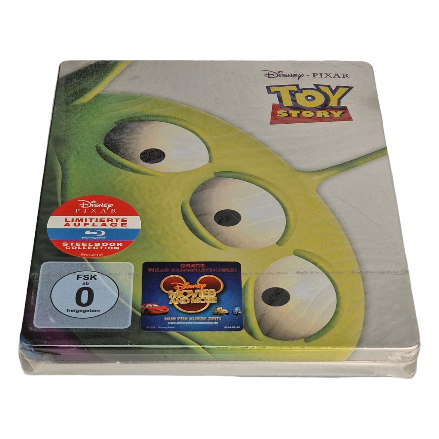 Toy Story Blu-ray SteelBook PIXAR Disney Tom Hankson Limitée 2011 Zone Libre