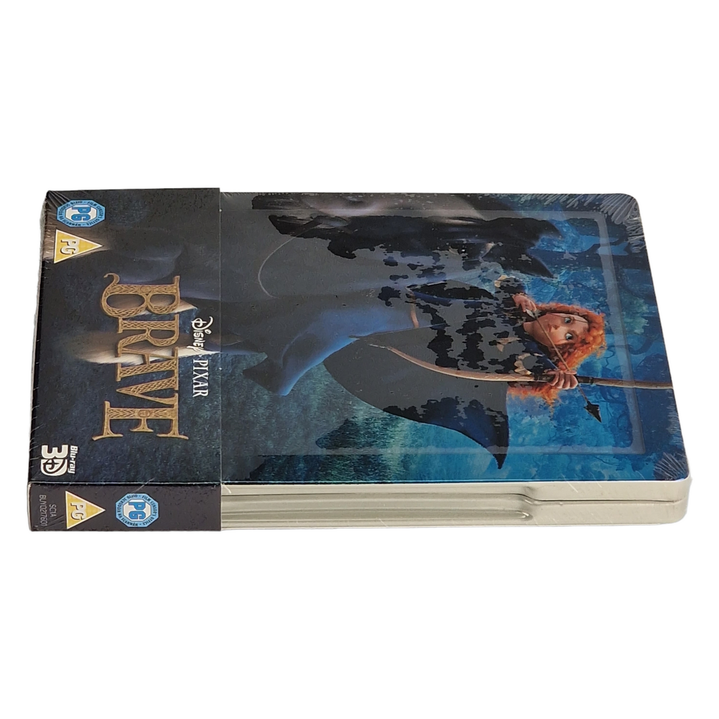 Brave Blu-ray 3D + Blu-ray SteelBook Disney Zavvi Edition limitée 2014 Region B