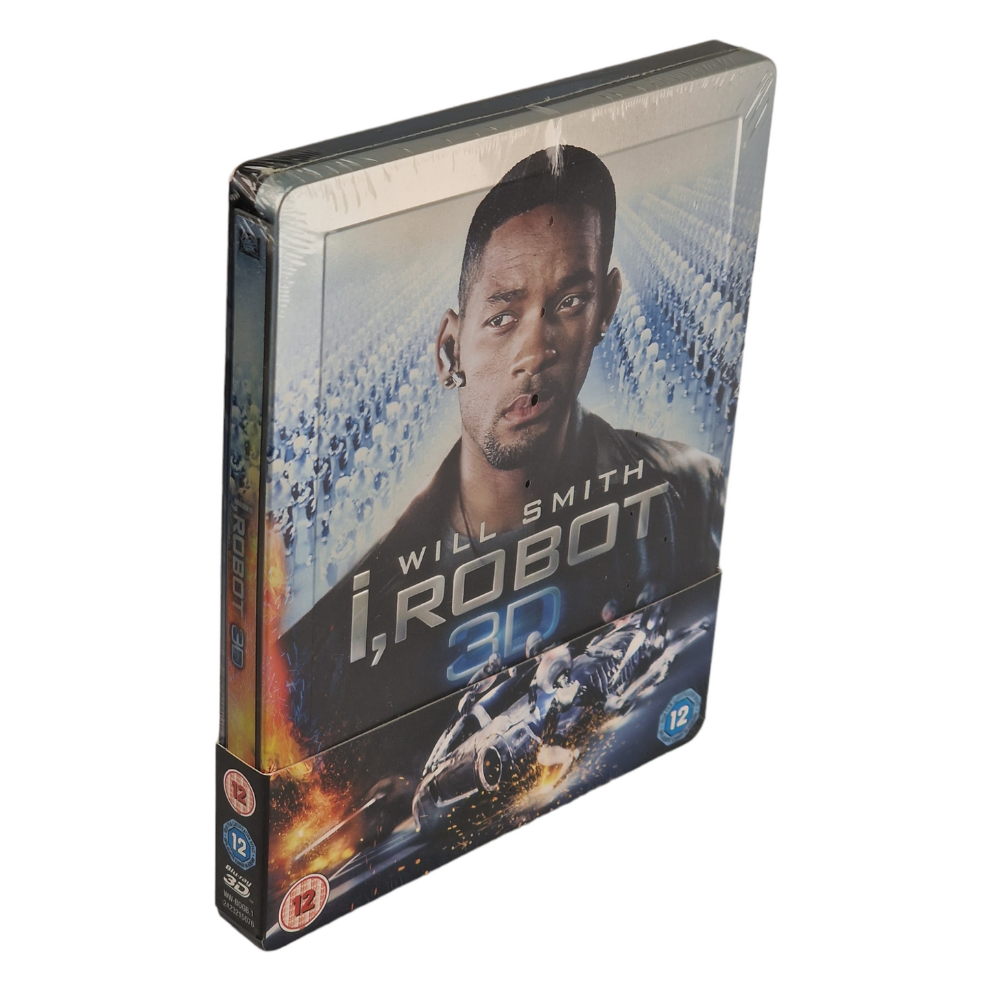 I, Robot Blu-ray 3D + Blu-ray SteelBook Zavvi Débossé 3000 Ex 2014 Libre