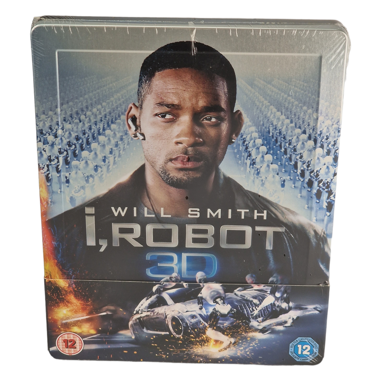 I, Robot Blu-ray 3D + Blu-ray SteelBook Zavvi Débossé 3000 Ex 2014 Libre