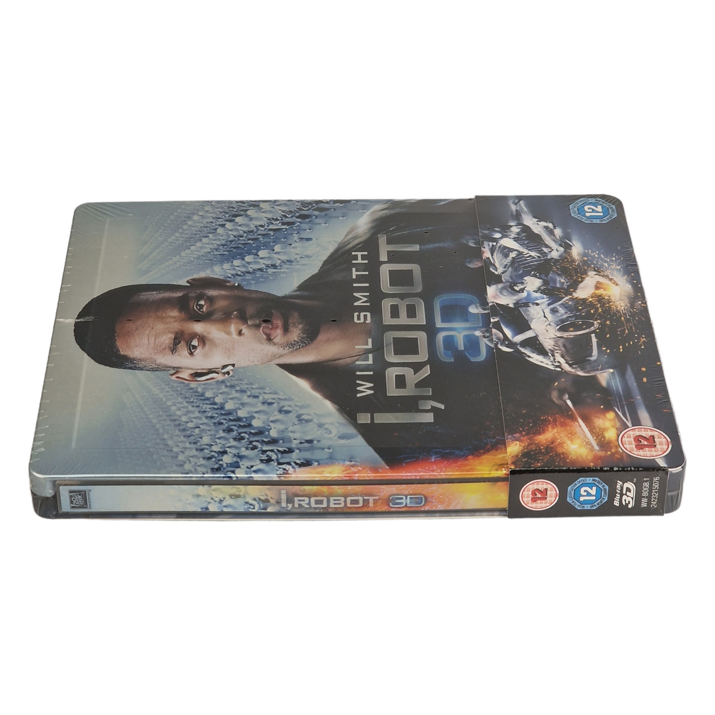 I, Robot Blu-ray 3D + Blu-ray SteelBook Zavvi Débossé 3000 Ex 2014 Libre