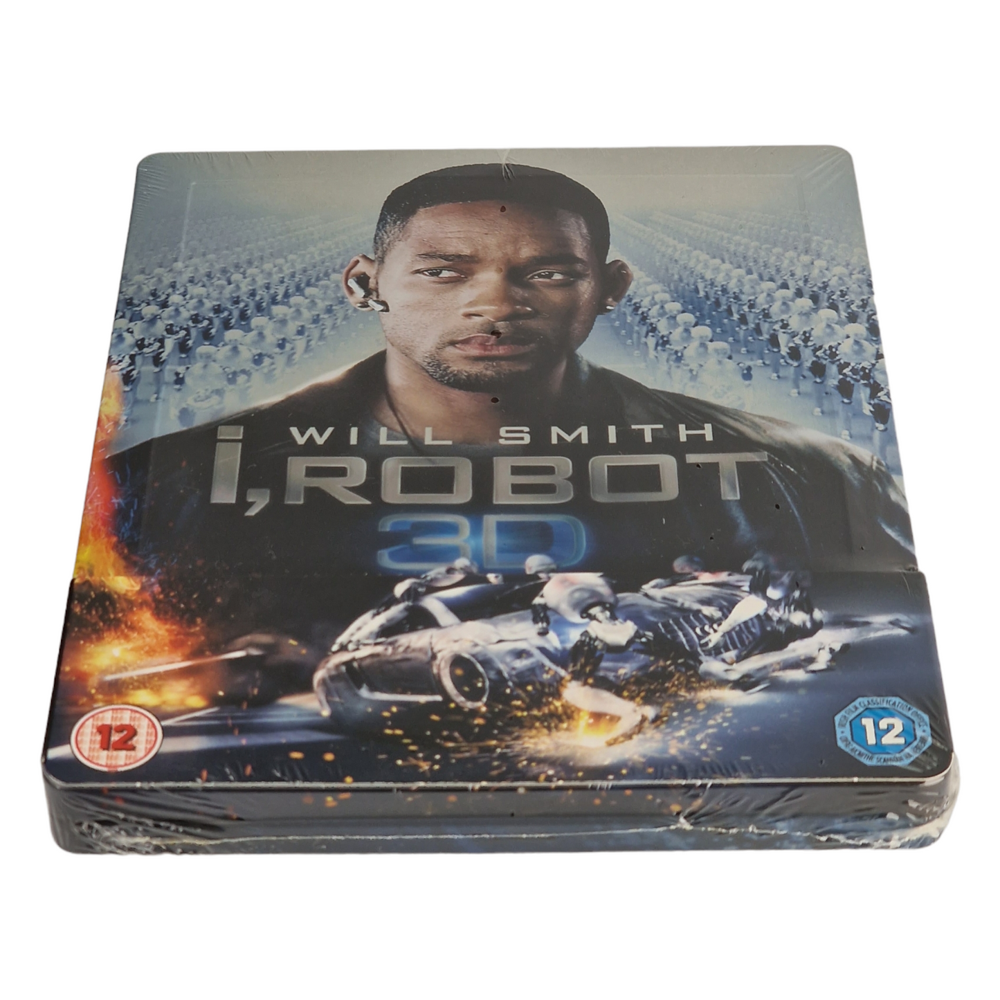 I, Robot Blu-ray 3D + Blu-ray SteelBook Zavvi Débossé 3000 Ex 2014 Libre