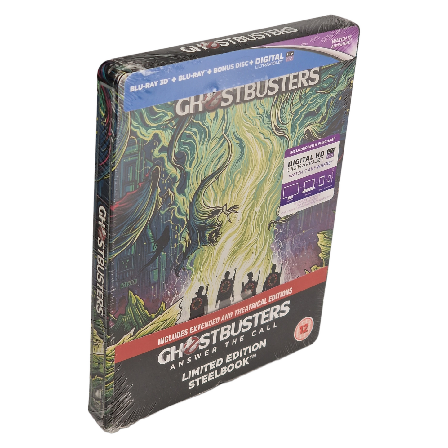 Ghostbusters : Blu-ray 3D + Blu-ray Steelbook 2016 Zavvi Limitée 2 Cuts Libre