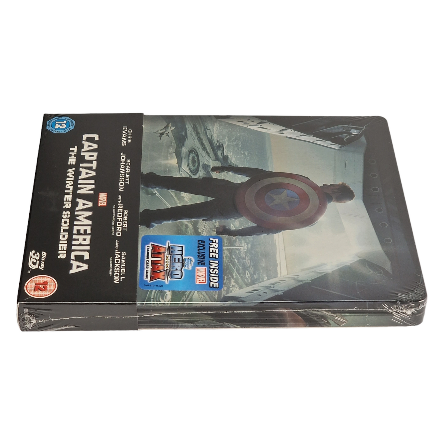 Captain America:The Winter Soldier Blu-ray 3D +2D SteelBook Zavvi Marvel Libre