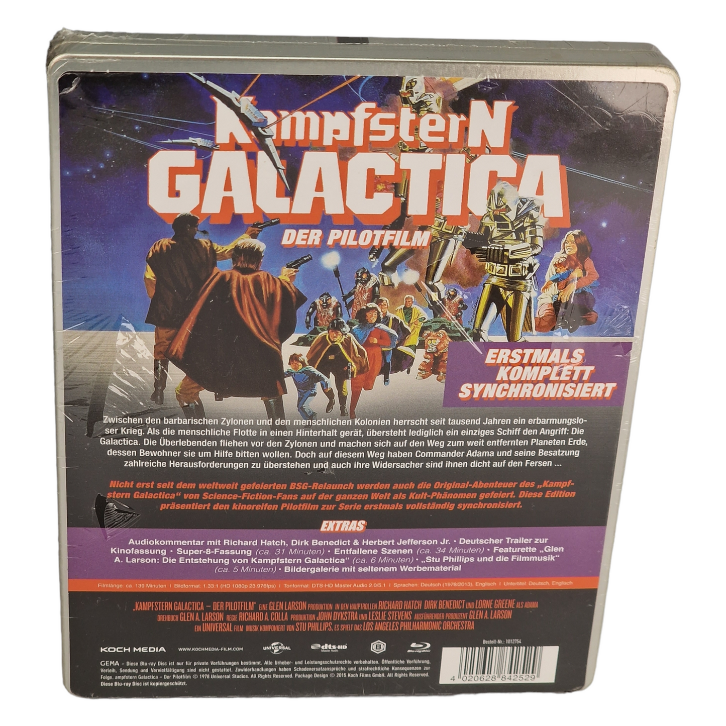 Battlestar Galactica : 1978 Blu-ray SteelBook Richard A. Colla 2015 Region B