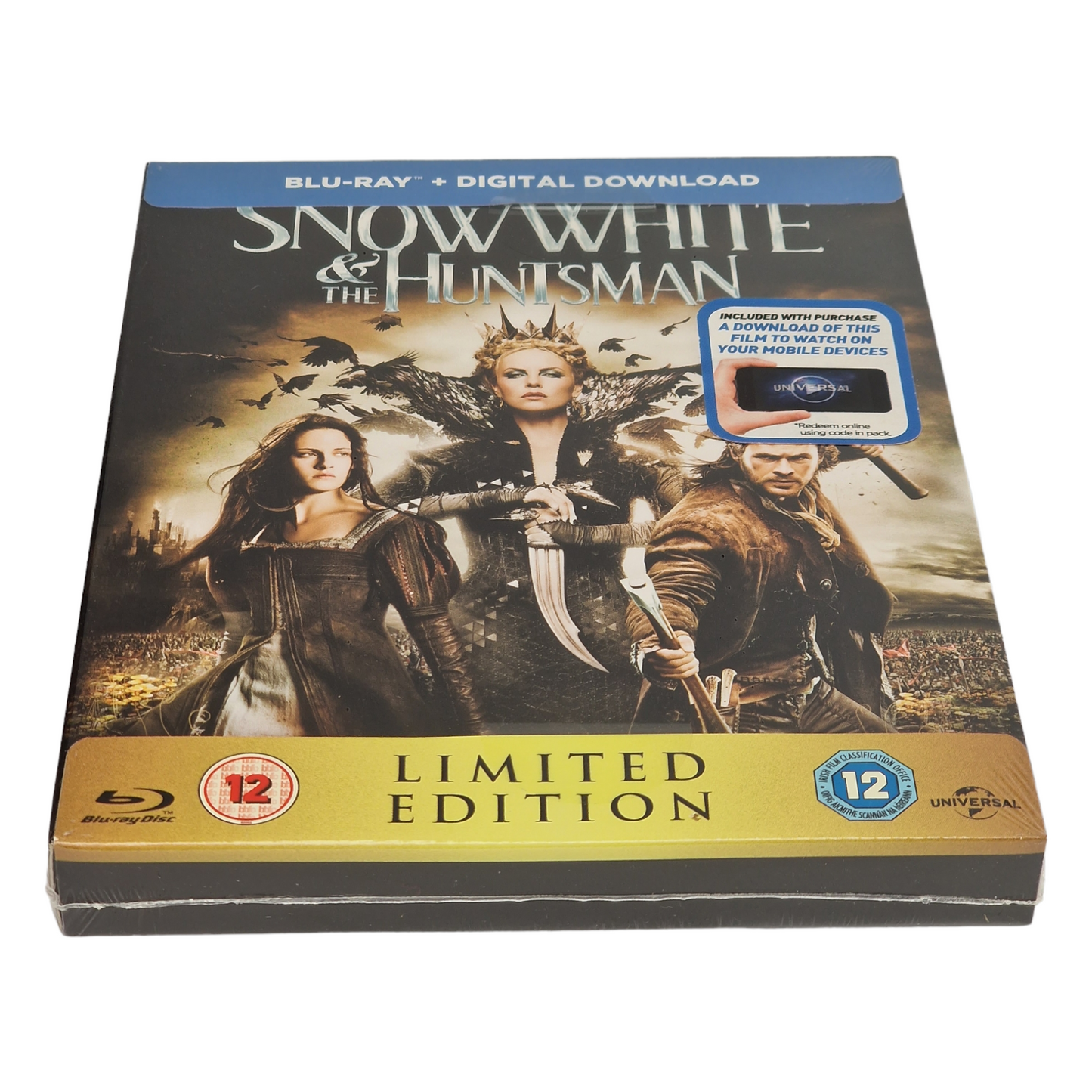 Blanche-Neige et le Chasseur Blu-ray SteelBook Zavvi Limité 2000 ex Region Libre