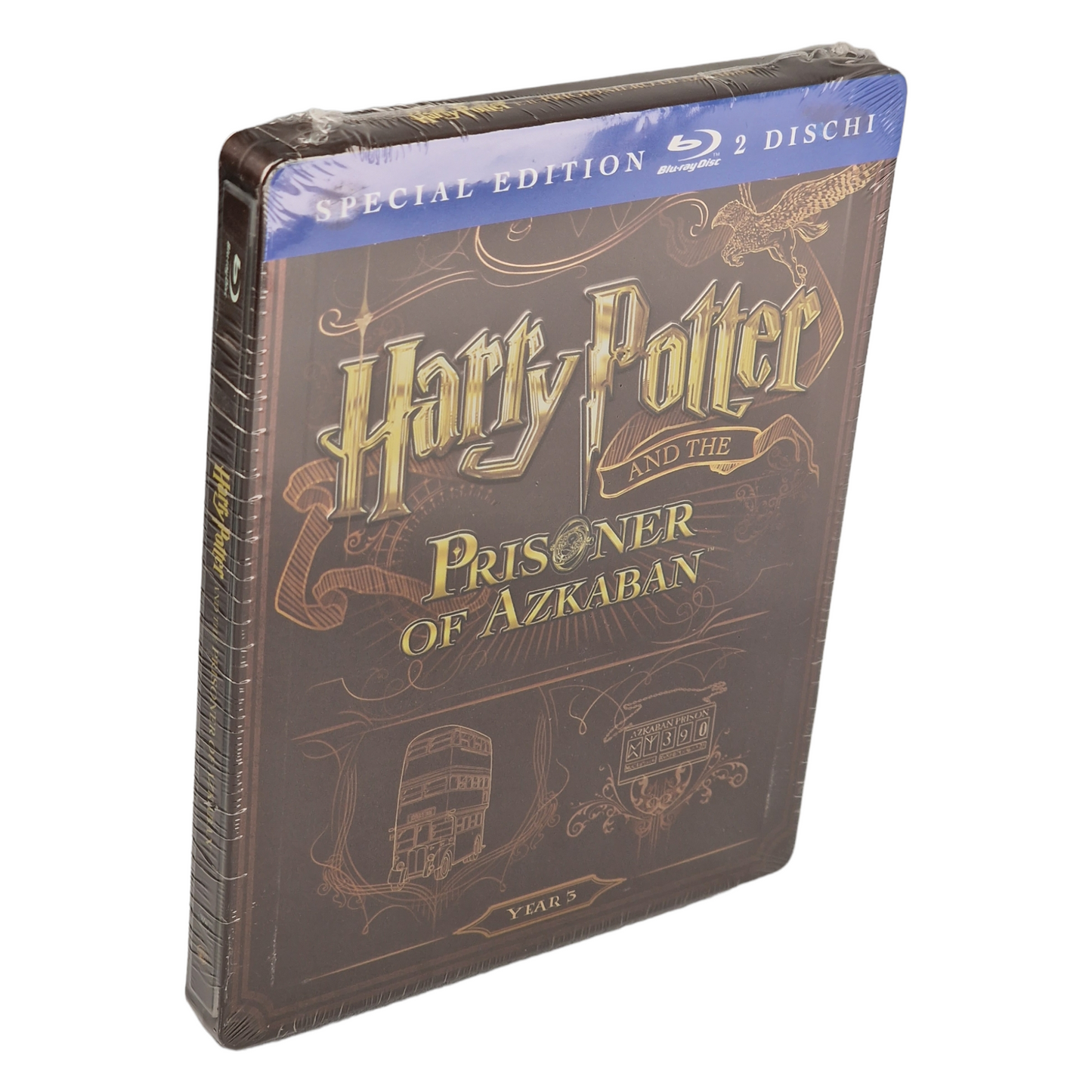 Harry Potter et le Prisonnier d'Azkaban Blu-ray SteelBook Débossé (AN 3) Zone B