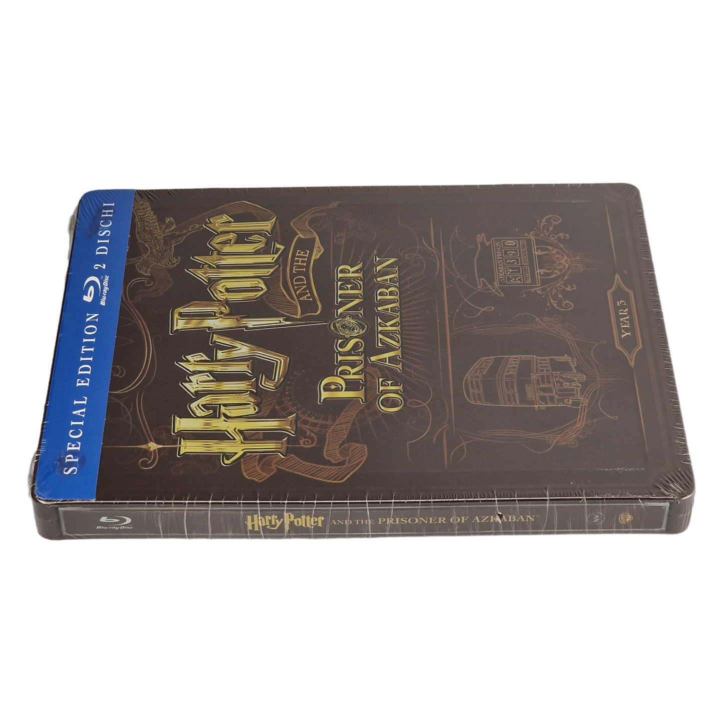 Harry Potter et le Prisonnier d'Azkaban Blu-ray SteelBook Débossé (AN 3) Zone B