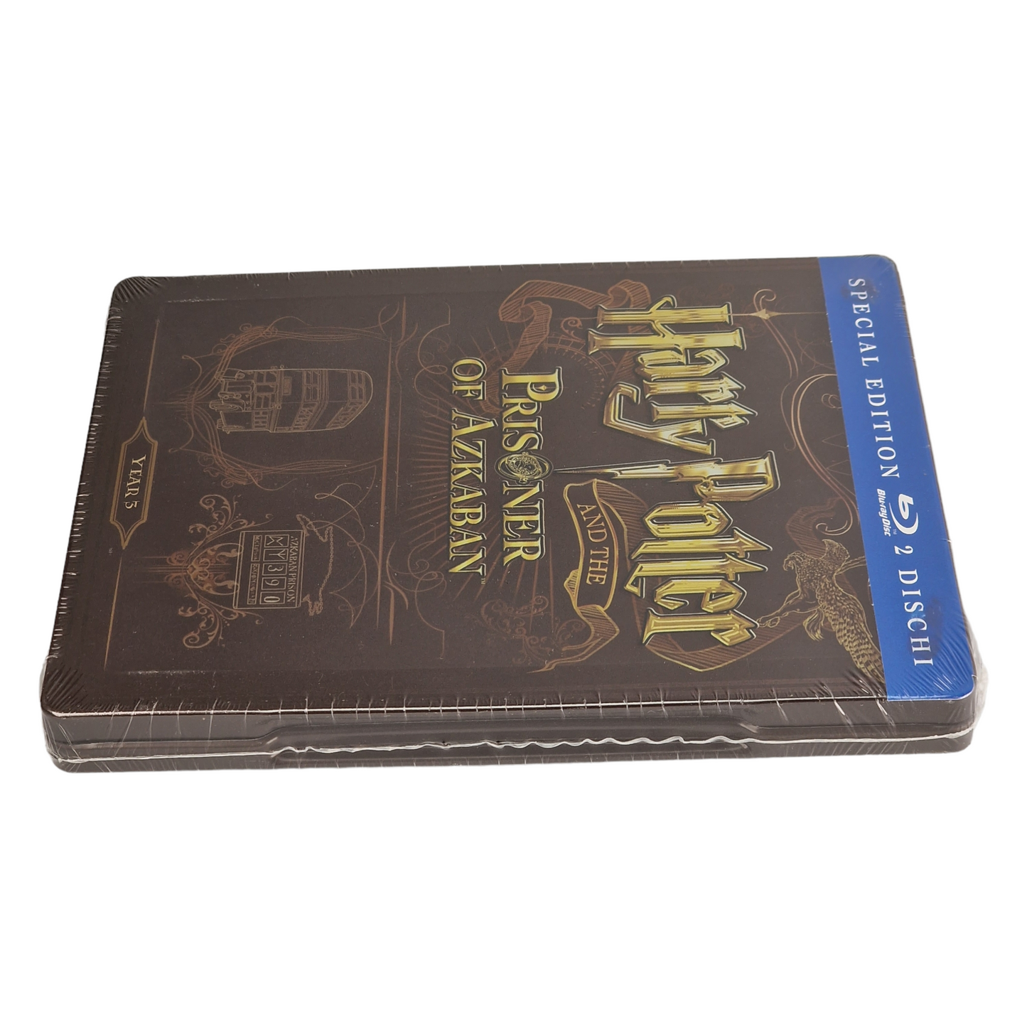 Harry Potter et le Prisonnier d'Azkaban Blu-ray SteelBook Débossé (AN 3) Zone B