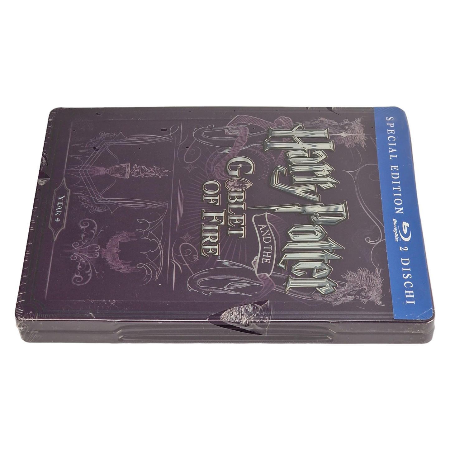 Harry Potter et la Coupe de feu Blu-ray SteelBook Débossé (AN 4) Zone B