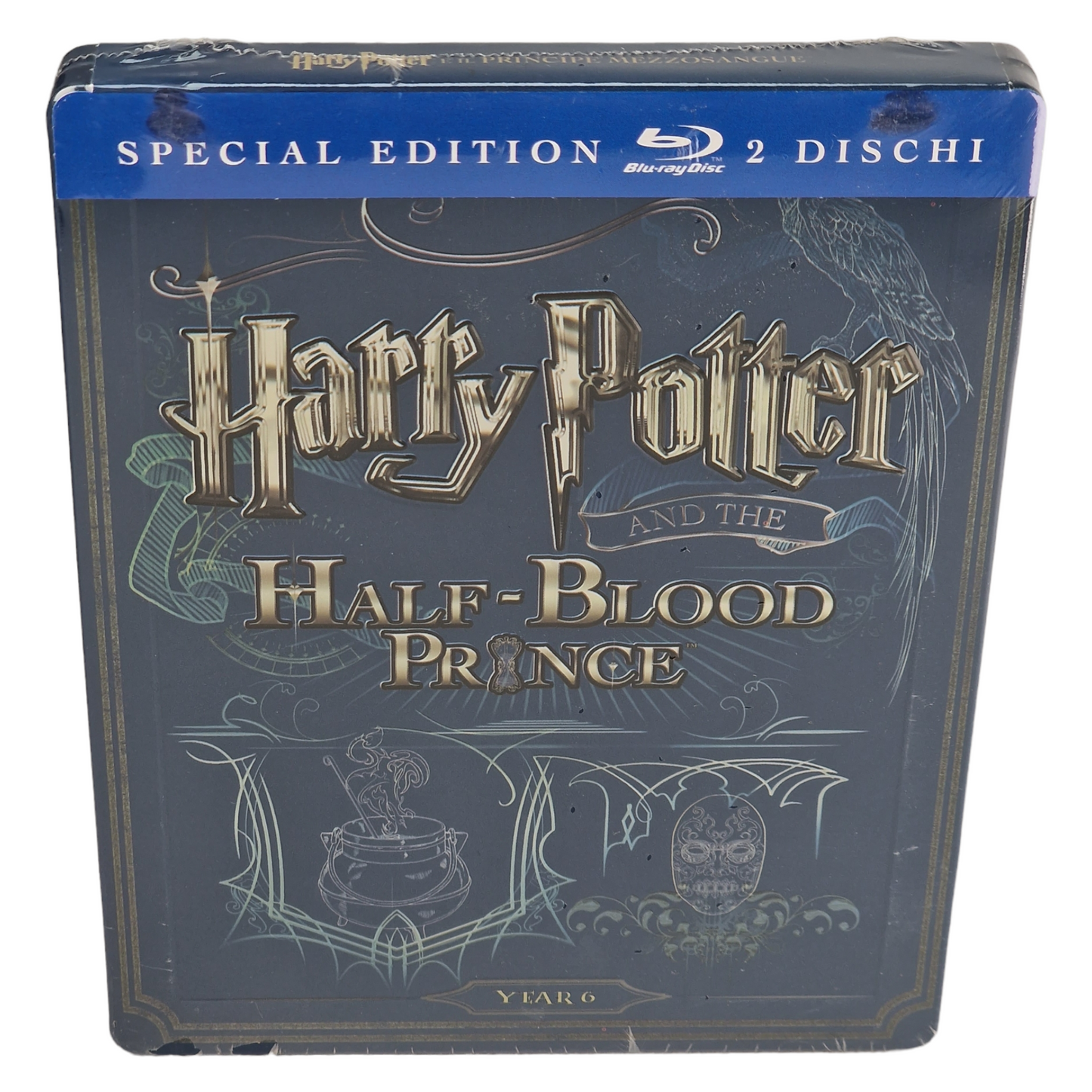 Harry Potter et le Prince de sang-mêlé SteelBook Débossé (AN 6) Zone B
