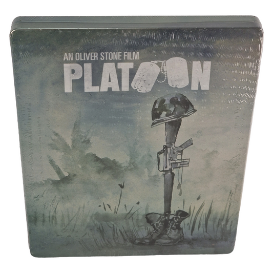 Platoon 1986 Blu-ray SteelBook 4 K Remasterisé Oliver Stone 2018 Region A