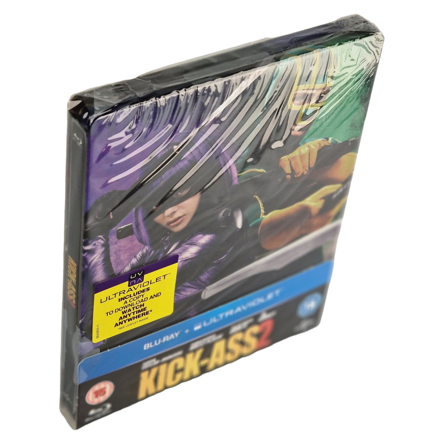 Kick-Ass 2 Blu-ray SteelBook Édition Limitée Taylor-Johnson 2013 Region Libre