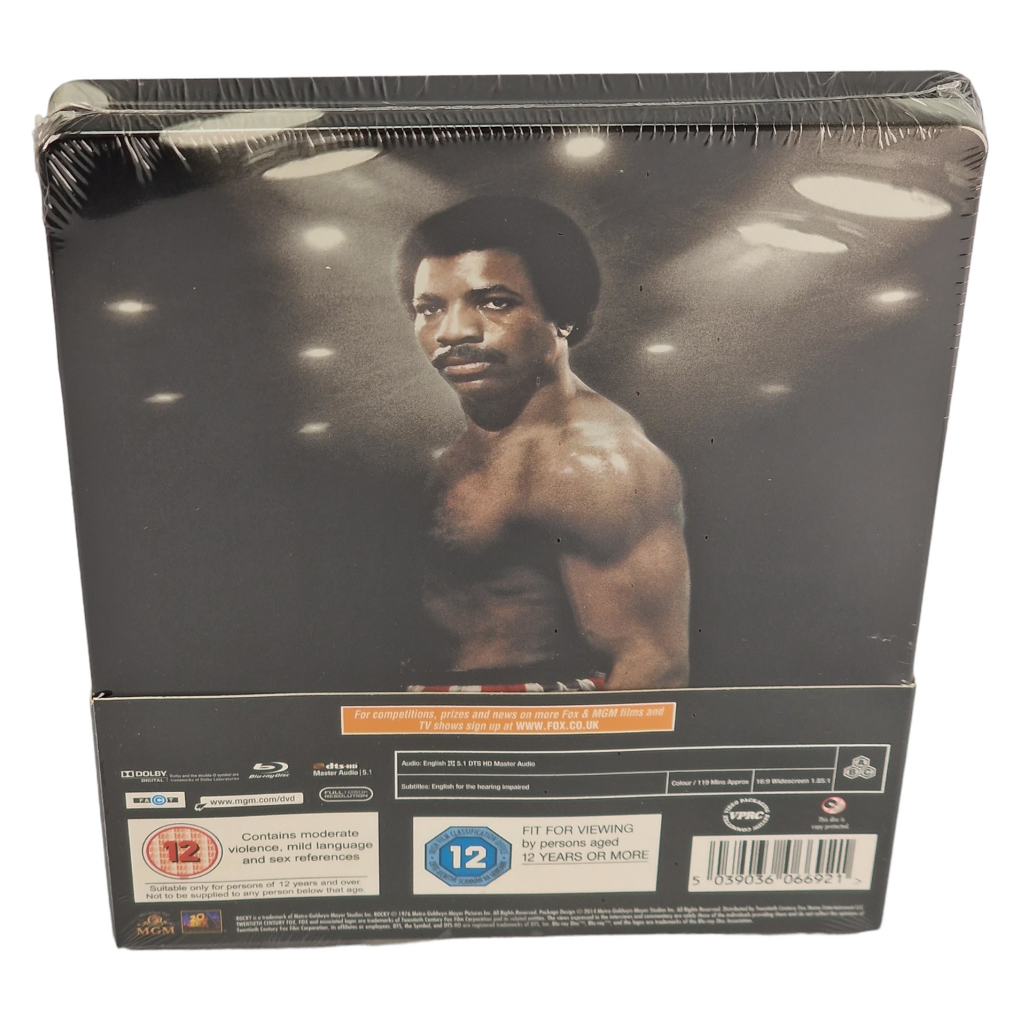 Rocky Blu-ray SteelBook Débossé Zavvi limitée Sylvester Stallone 2014 Libre