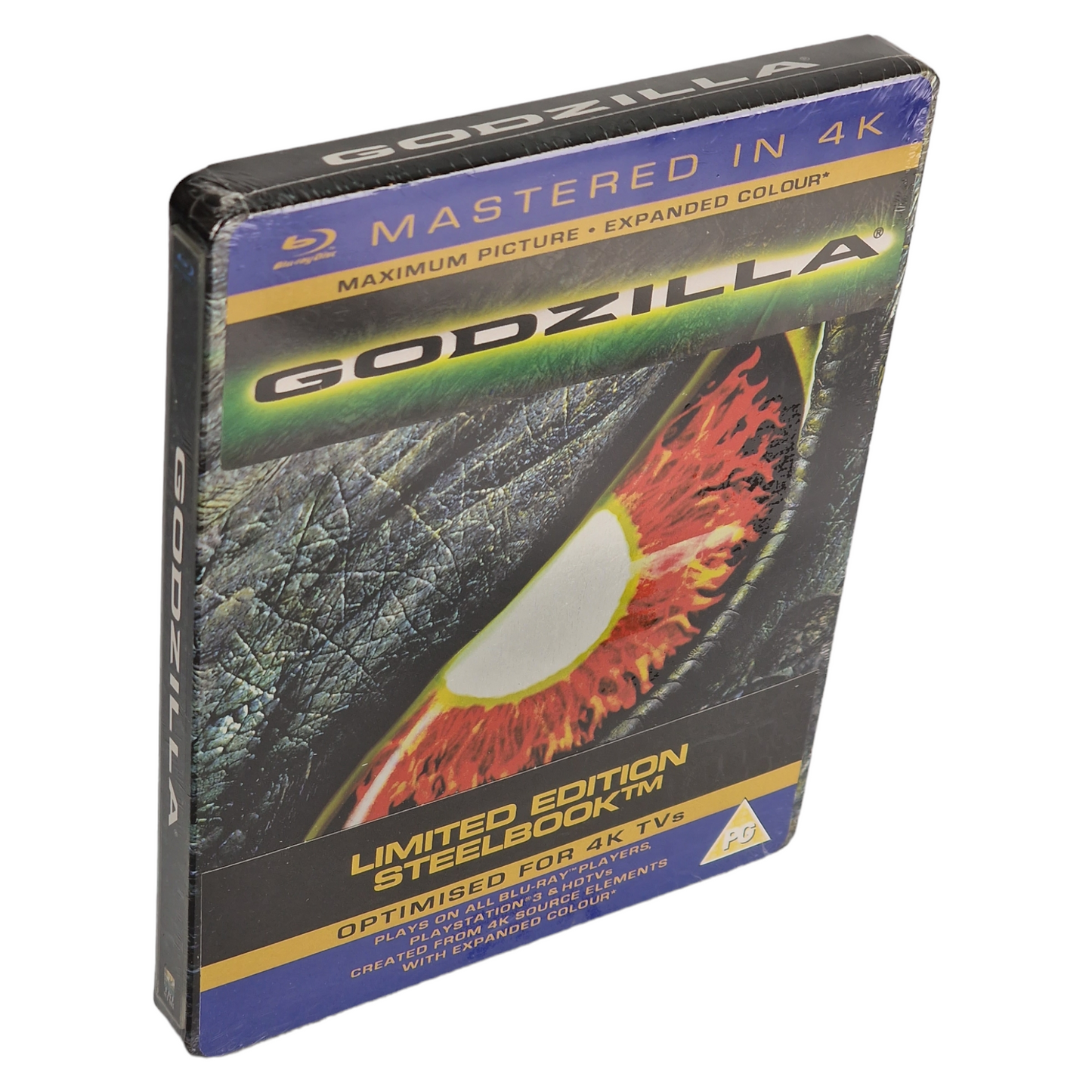 Godzilla SteelBook Blu-ray Zavvi Masterisé en 4K Limitée 4000Ex 2014 Libre