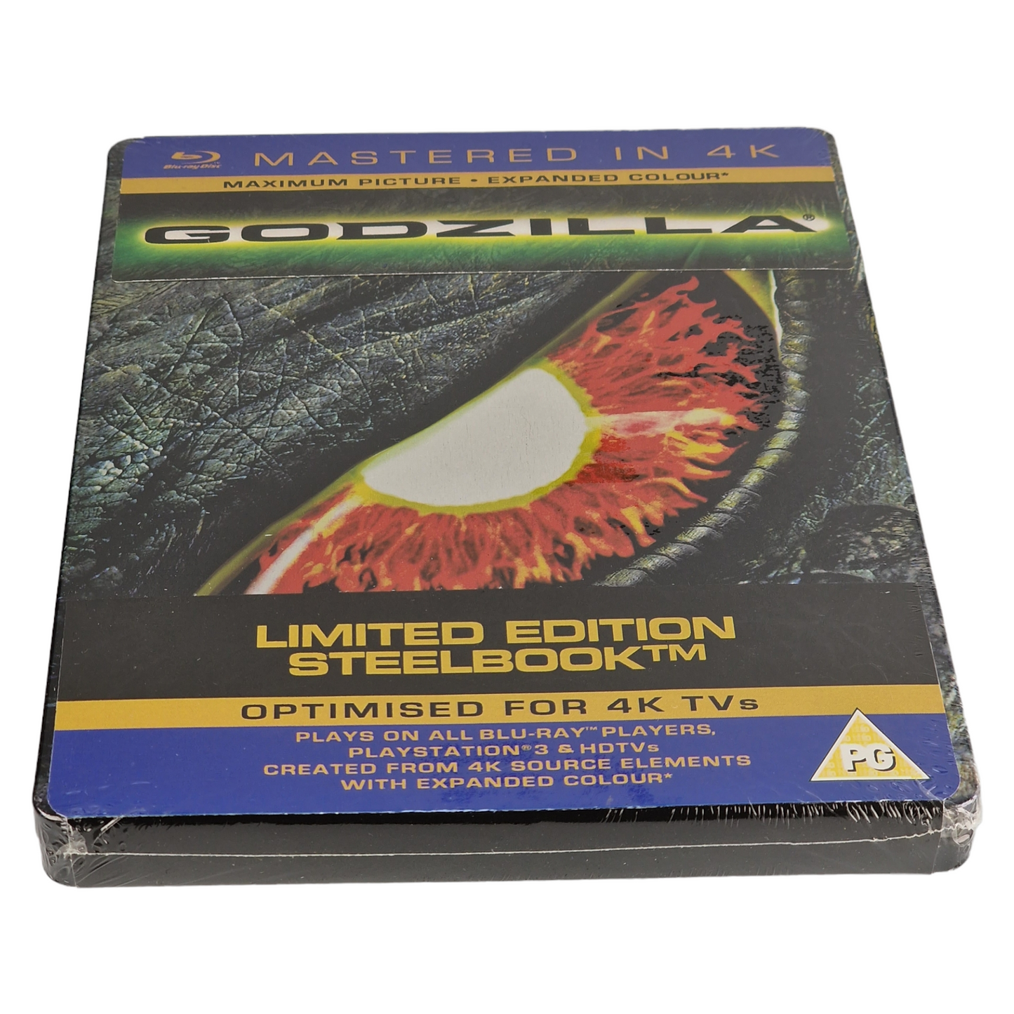 Godzilla SteelBook Blu-ray Zavvi Masterisé en 4K Limitée 4000Ex 2014 Libre