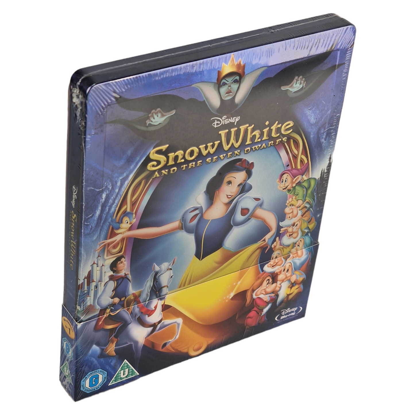 Blanche-Neige et les sept nains Blu-ray SteelBook Débossé Disney Zavvi limit Libre