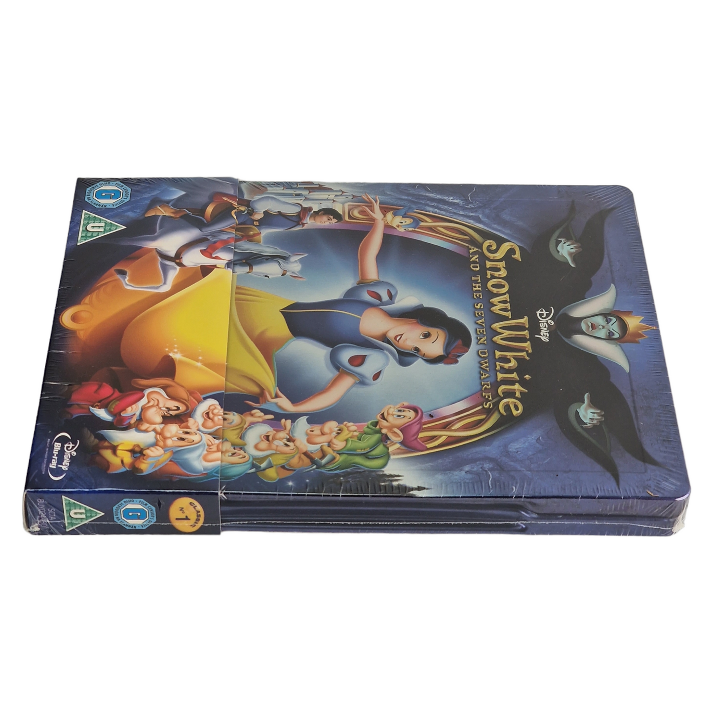 Blanche-Neige et les sept nains Blu-ray SteelBook Débossé Disney Zavvi limit Libre