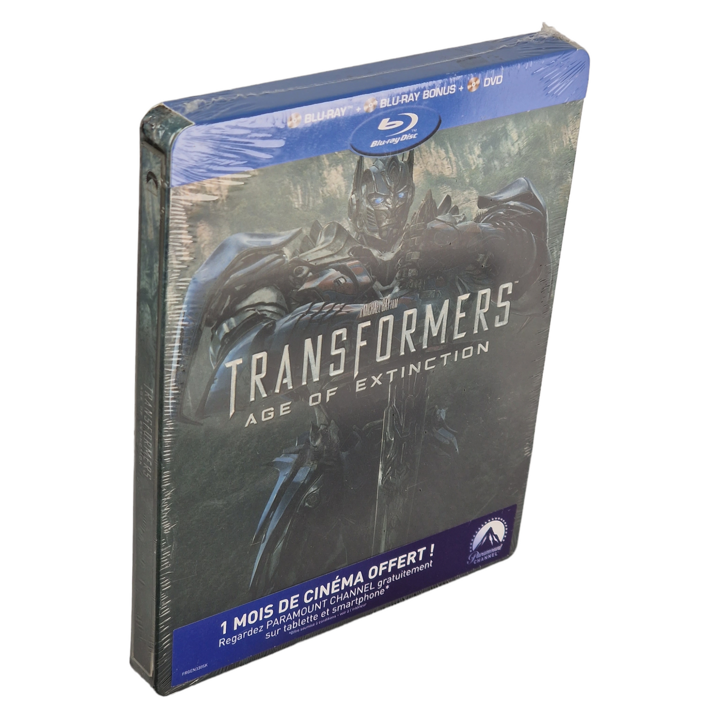 Transformers 4 :Age of Extinction SteelBook Débossé Blu-ray + DVD Limitée Zone B