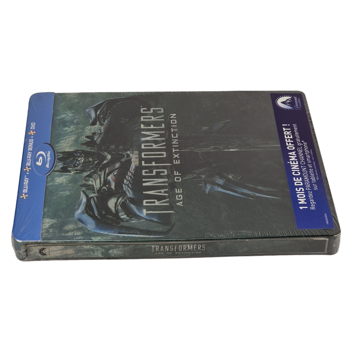 Transformers 4 :Age of Extinction SteelBook Débossé Blu-ray + DVD Limitée Zone B