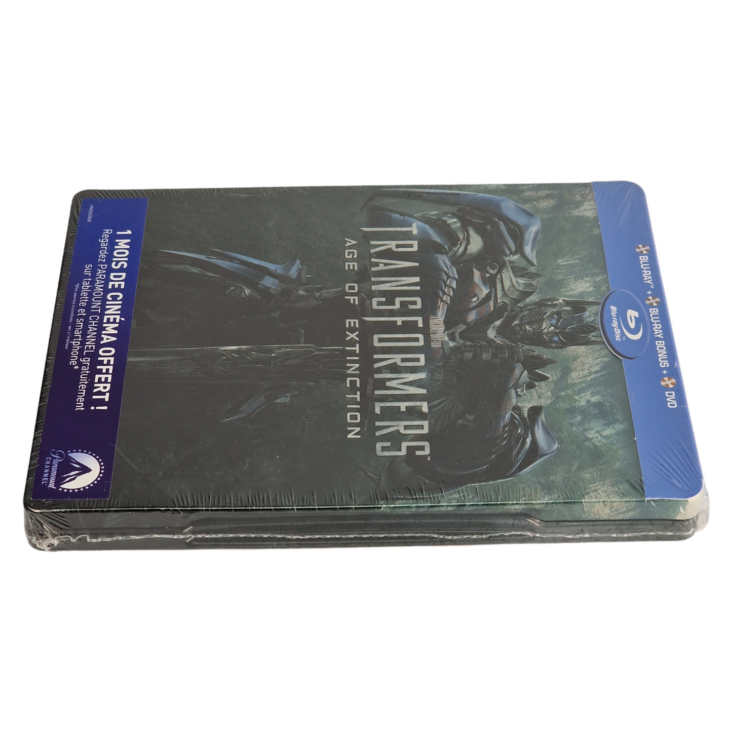 Transformers 4 :Age of Extinction SteelBook Débossé Blu-ray + DVD Limitée Zone B