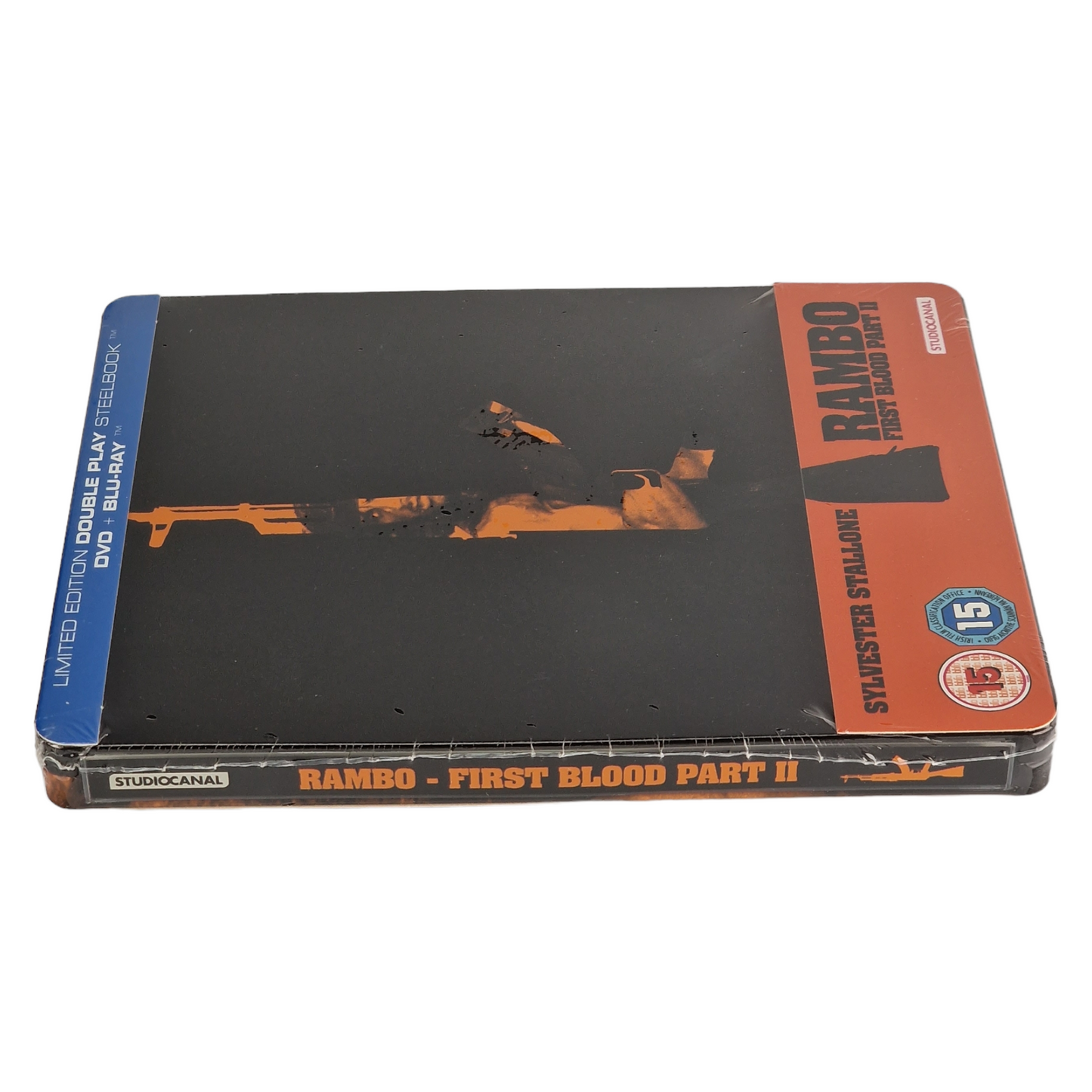 Rambo: First Blood Part II SteelBook Blu-ray +DVD Zavvi édition limitée 2013 Zone Libre