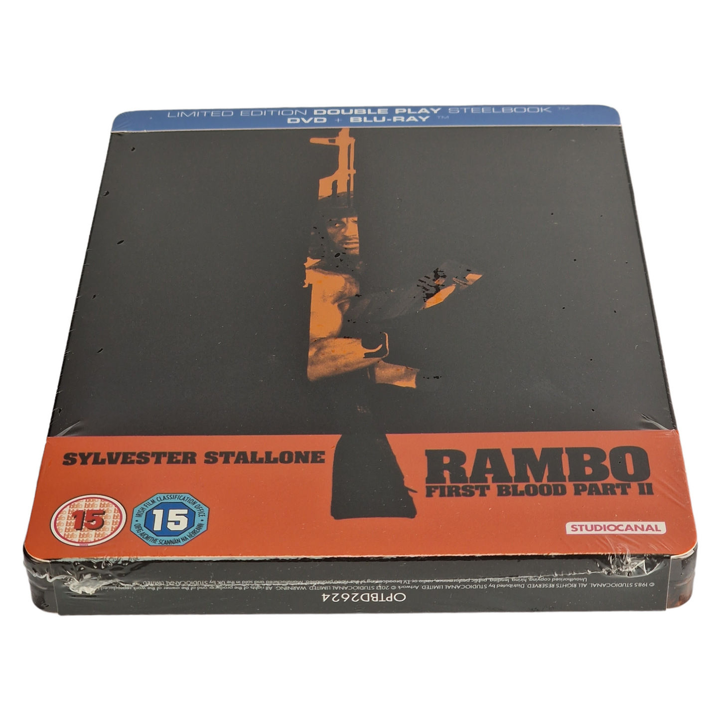 Rambo: First Blood Part II SteelBook Blu-ray +DVD Zavvi édition limitée 2013 Zone Libre