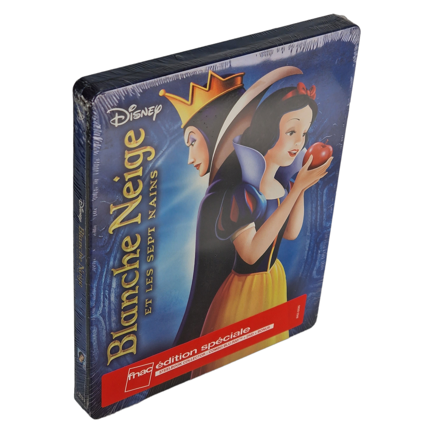 Blanche-Neige et les sept nains Steelbook Blu Ray + DVD Disney Fnac Libre B