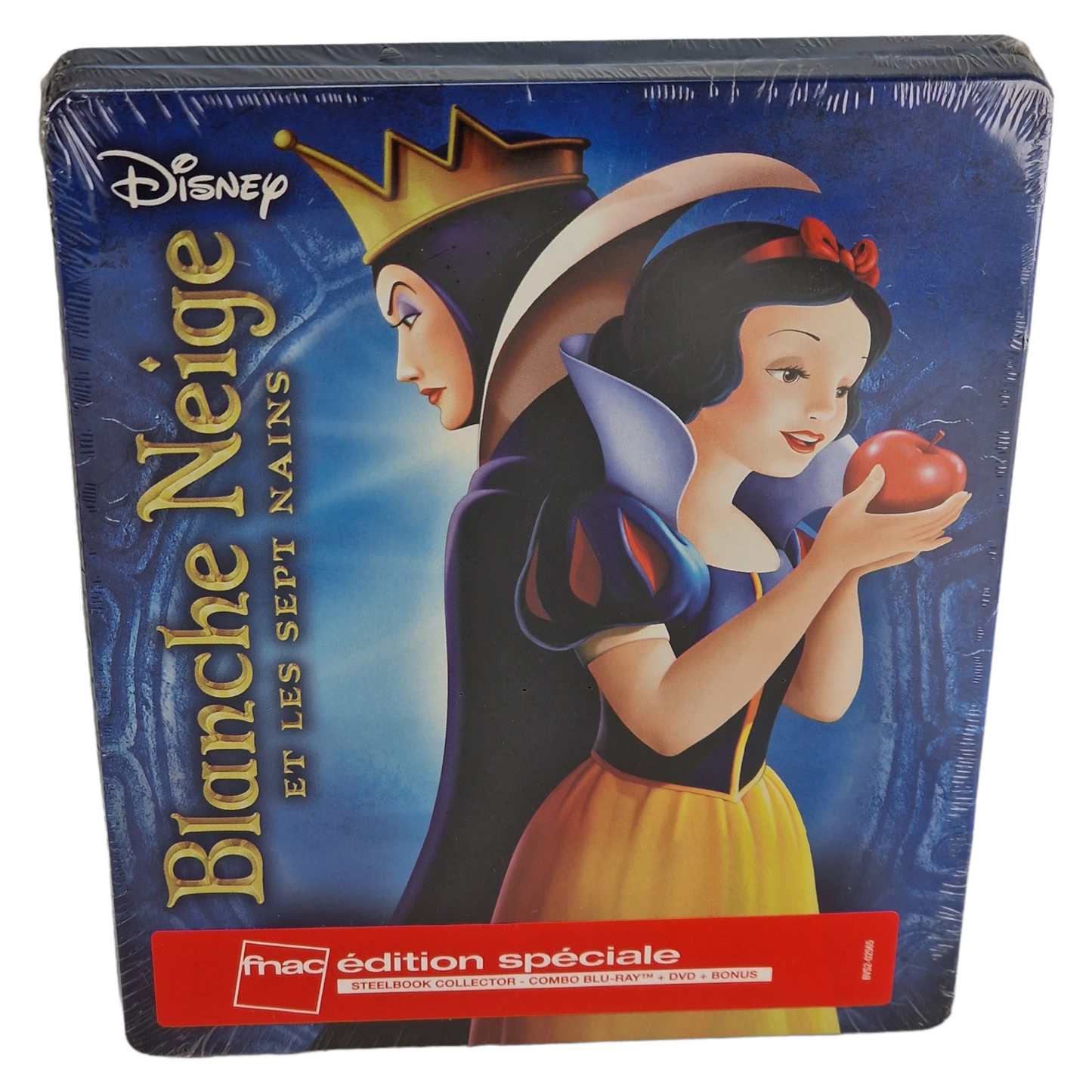 Blanche-Neige et les sept nains Steelbook Blu Ray + DVD Disney Fnac Libre B