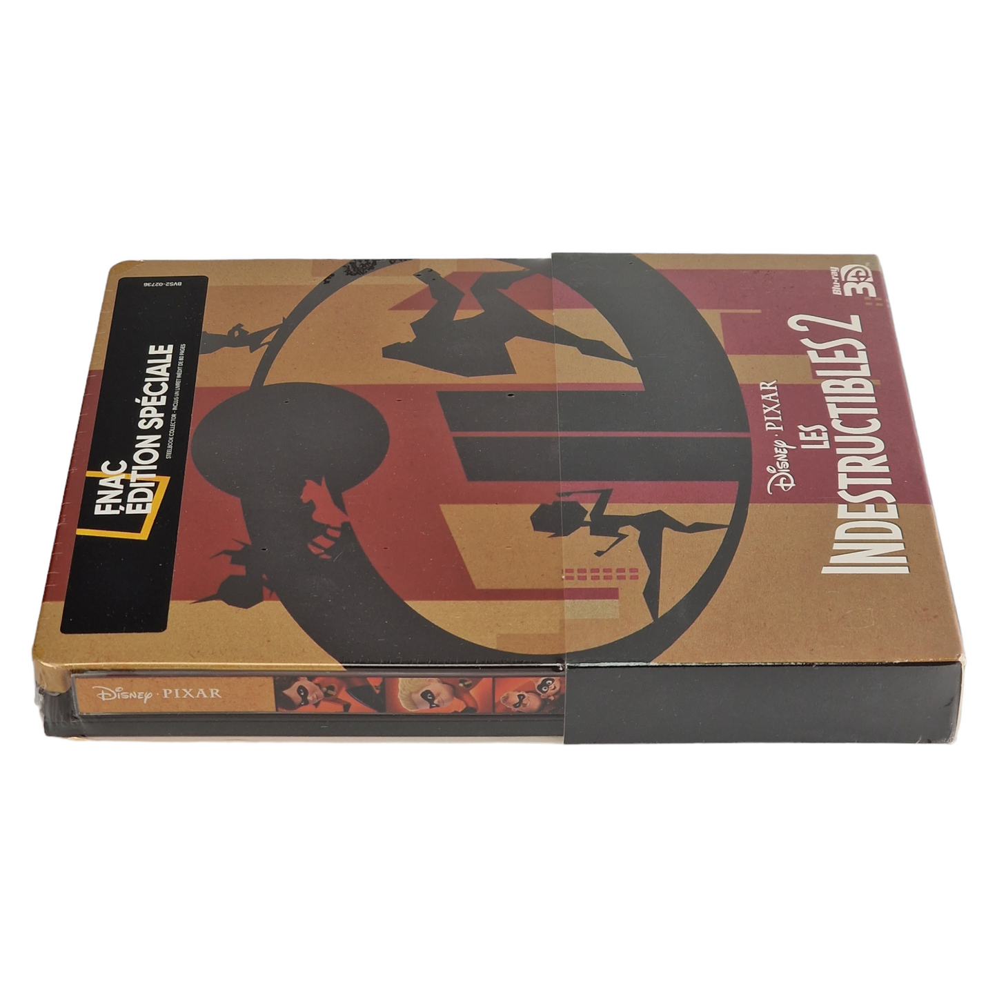 Les indestructibles 2 Steelbook Blu-ray 3D + 2D +Bonus Fnac Disney Region B