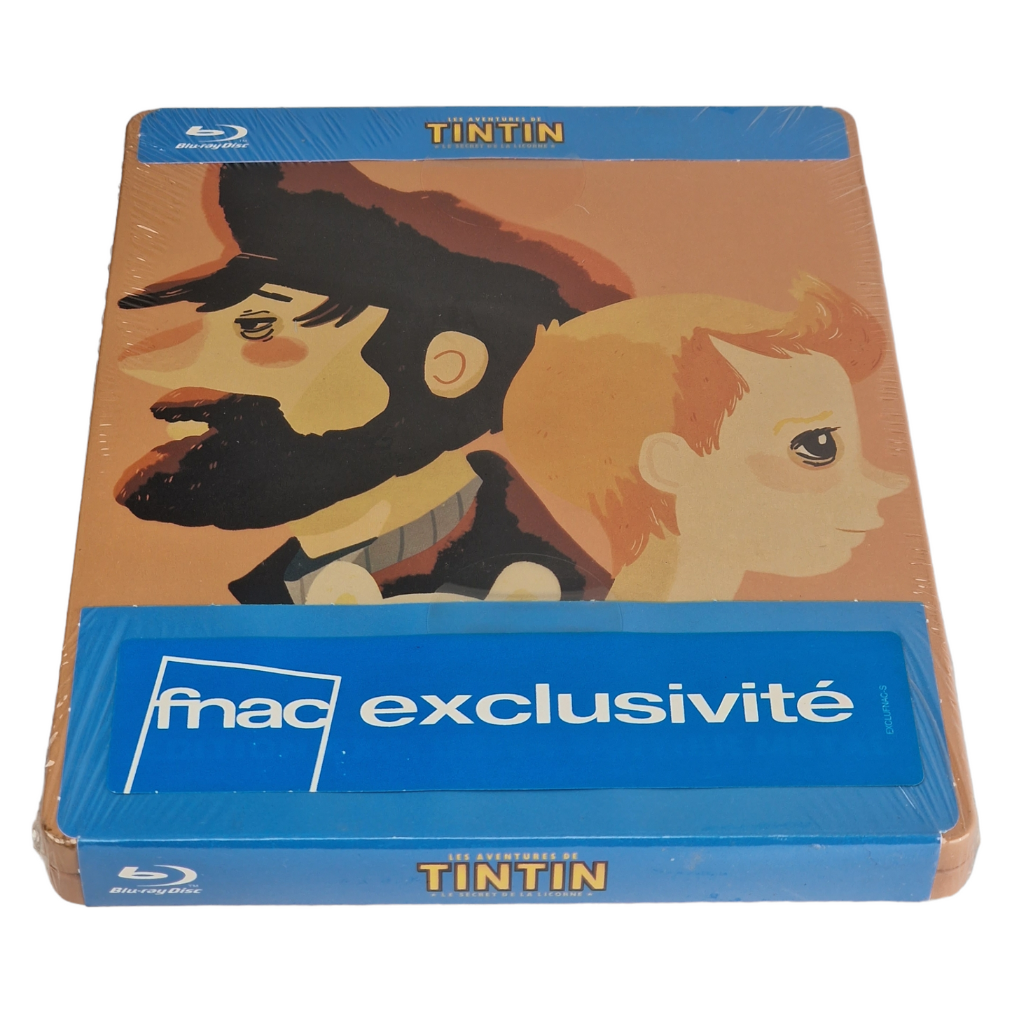 Tintin - Le Secret de la Licorne Blu-ray Steelbook Edition Fnac 2012 Zone B