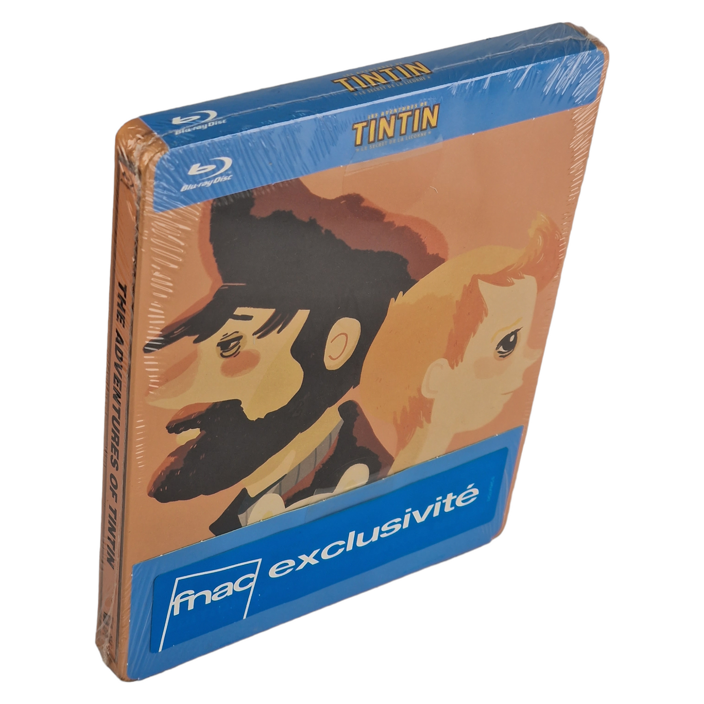 Tintin - Le Secret de la Licorne Blu-ray Steelbook Edition Fnac 2012 Zone B