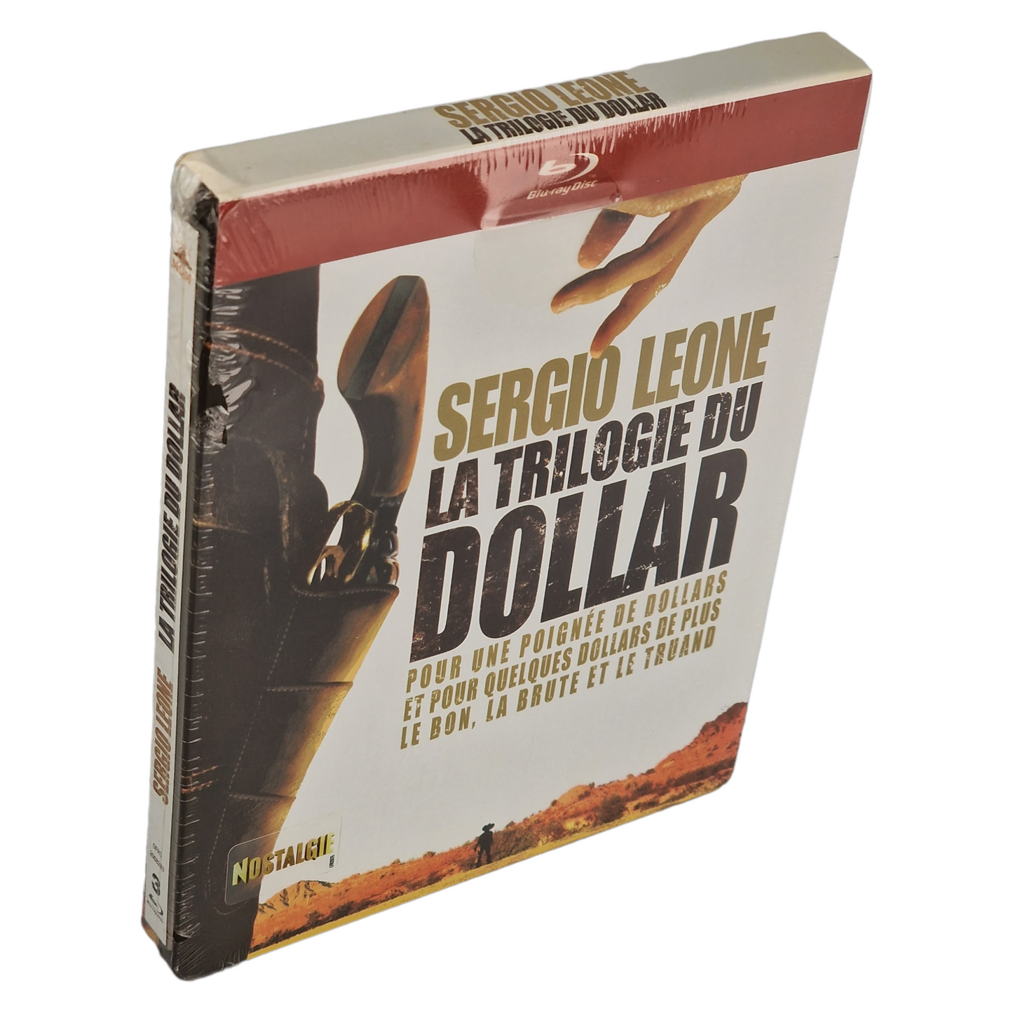 La Trilogie du Dollar Sergio Leone 3 Films Blu-ray Steelbook 2013 Region Libre