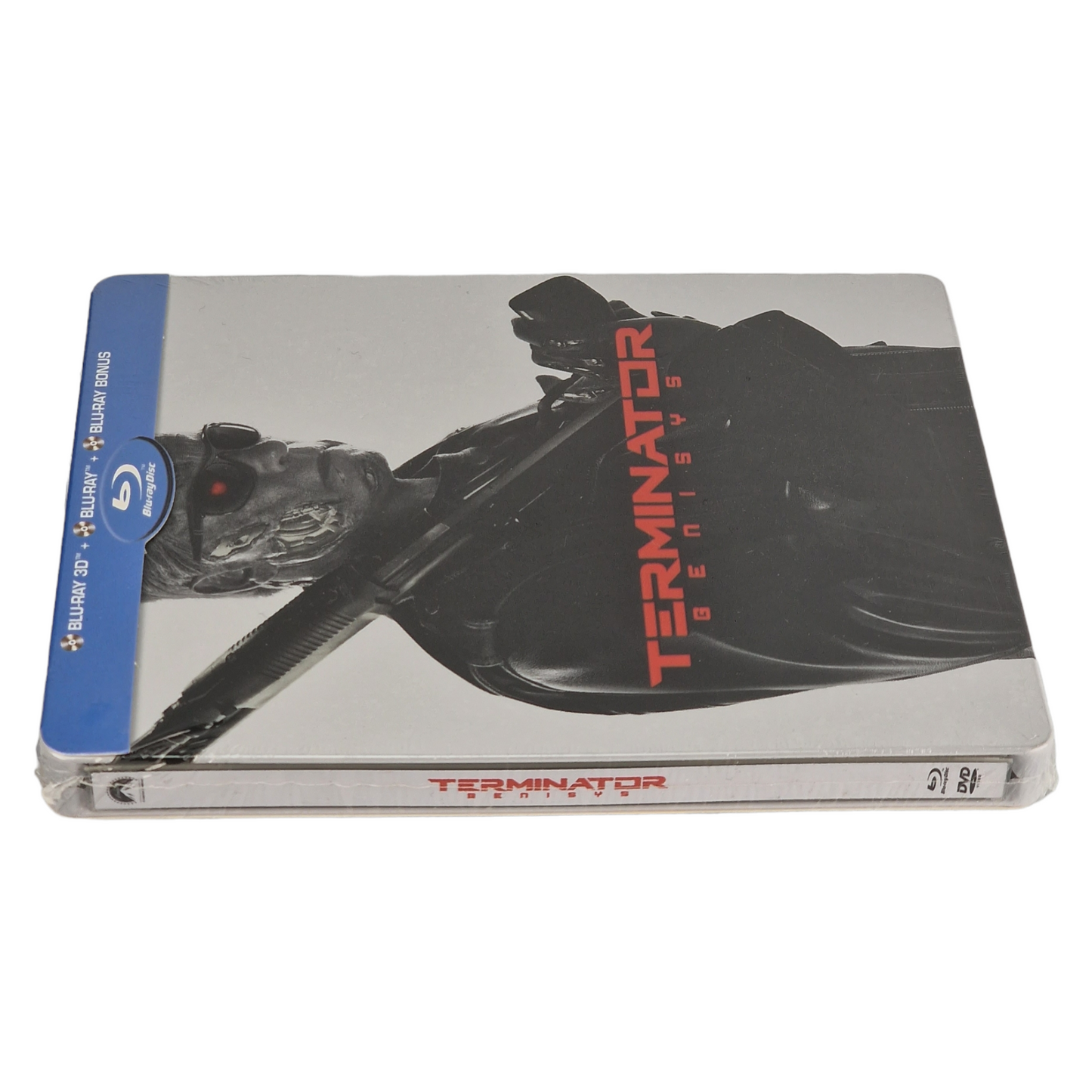 Terminator: Genisys Blu-ray 3D + Blu-ray Steelbook Edition Limitée 2015 Zone B