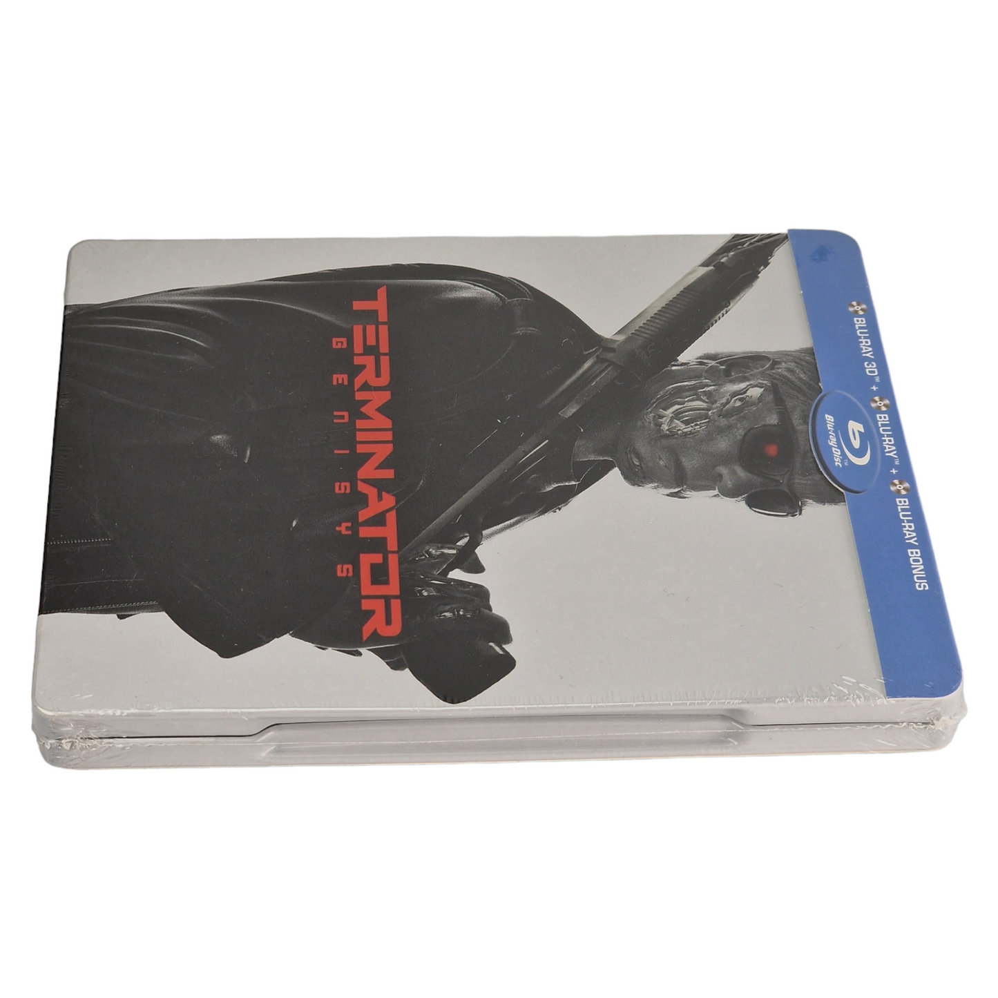 Terminator: Genisys Blu-ray 3D + Blu-ray Steelbook Edition Limitée 2015 Zone B