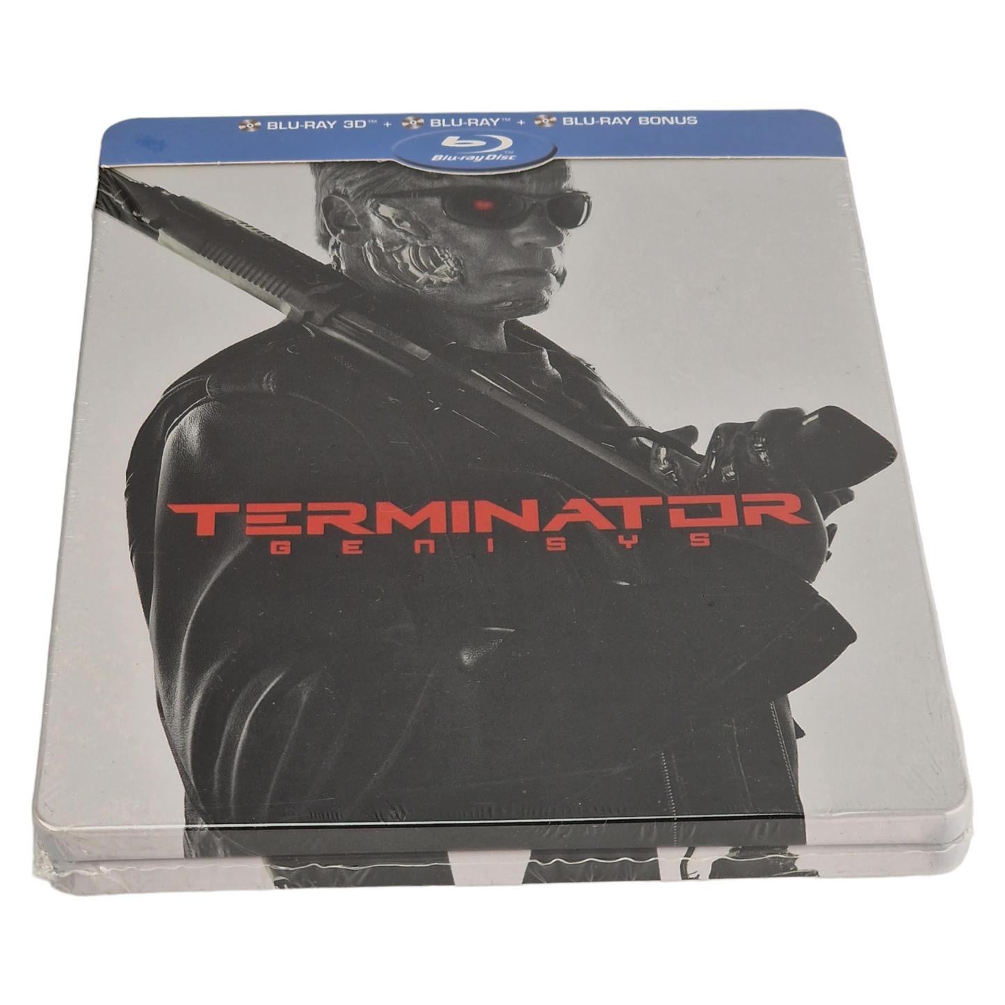 Terminator: Genisys Blu-ray 3D + Blu-ray Steelbook Edition Limitée 2015 Zone B