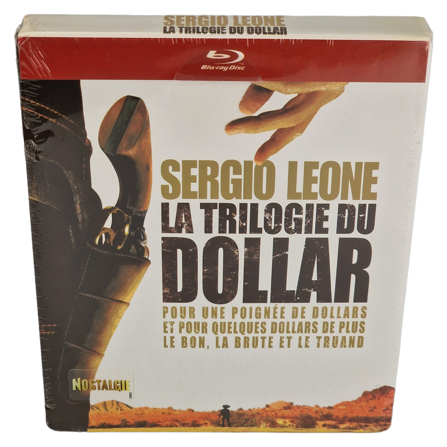 La Trilogie du Dollar Sergio Leone 3 Films Blu-ray Steelbook 2013 Region Libre
