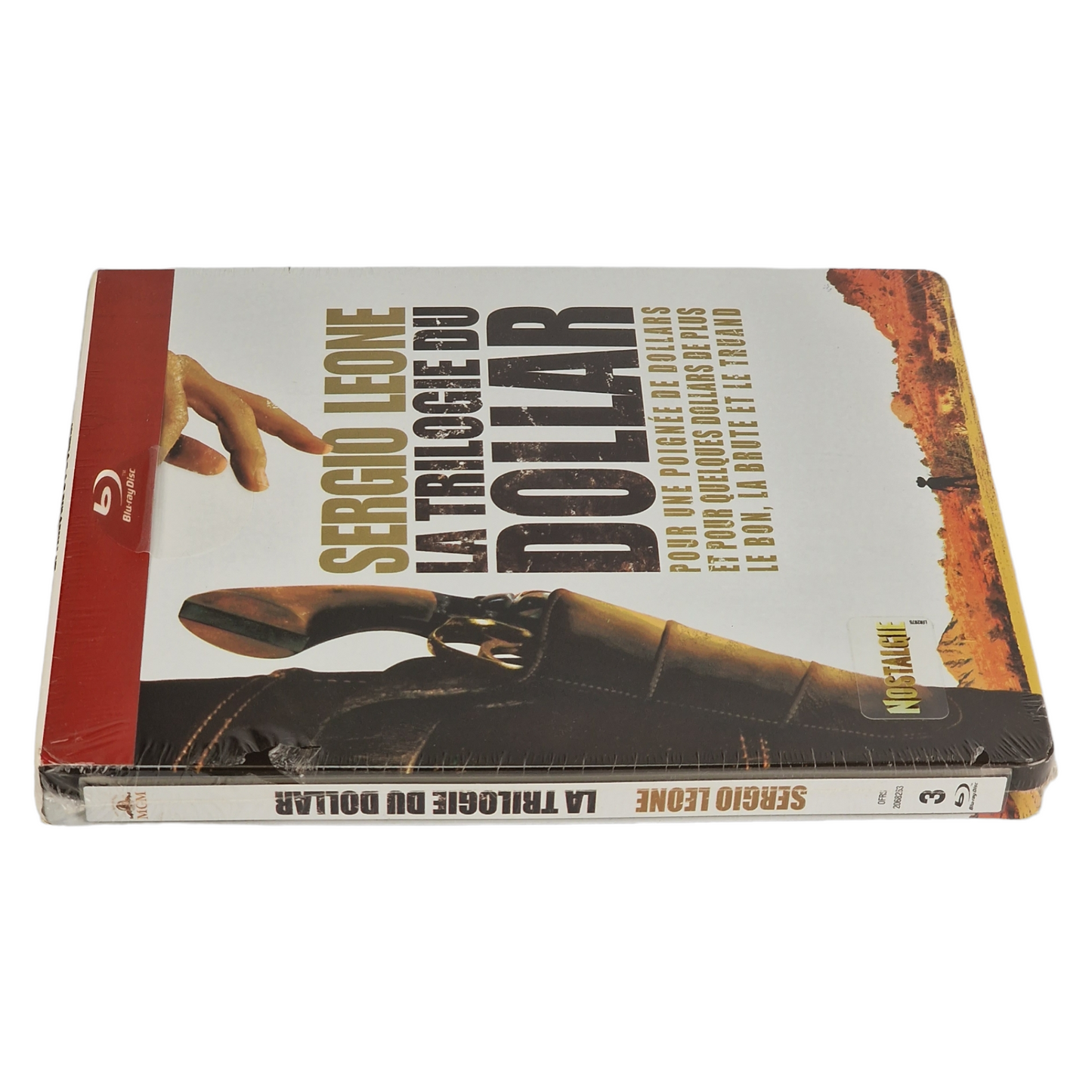 La Trilogie du Dollar Sergio Leone 3 Films Blu-ray Steelbook 2013 Region Libre